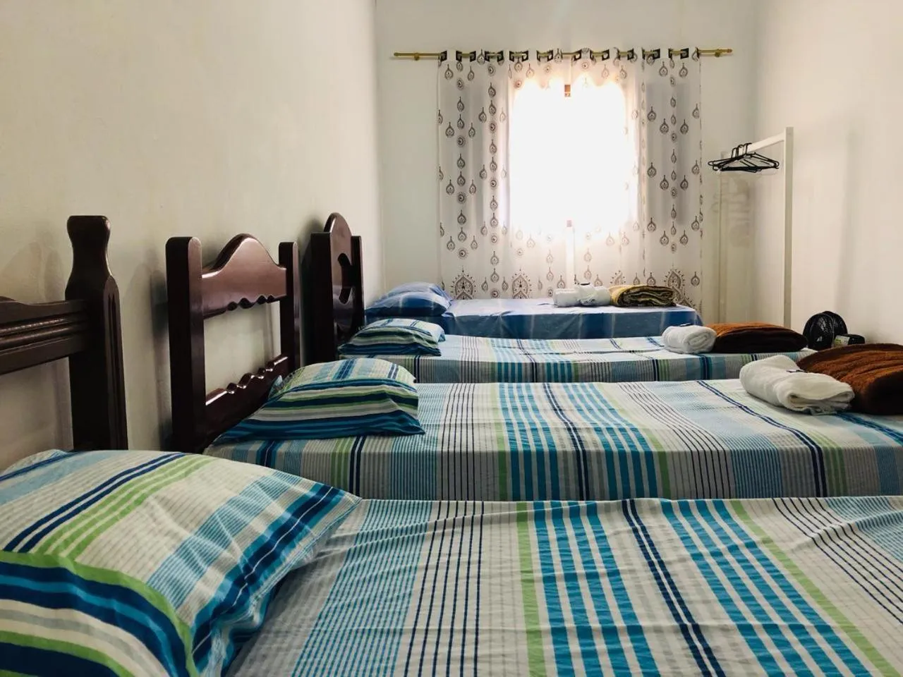 Bed in Pousada Fraga