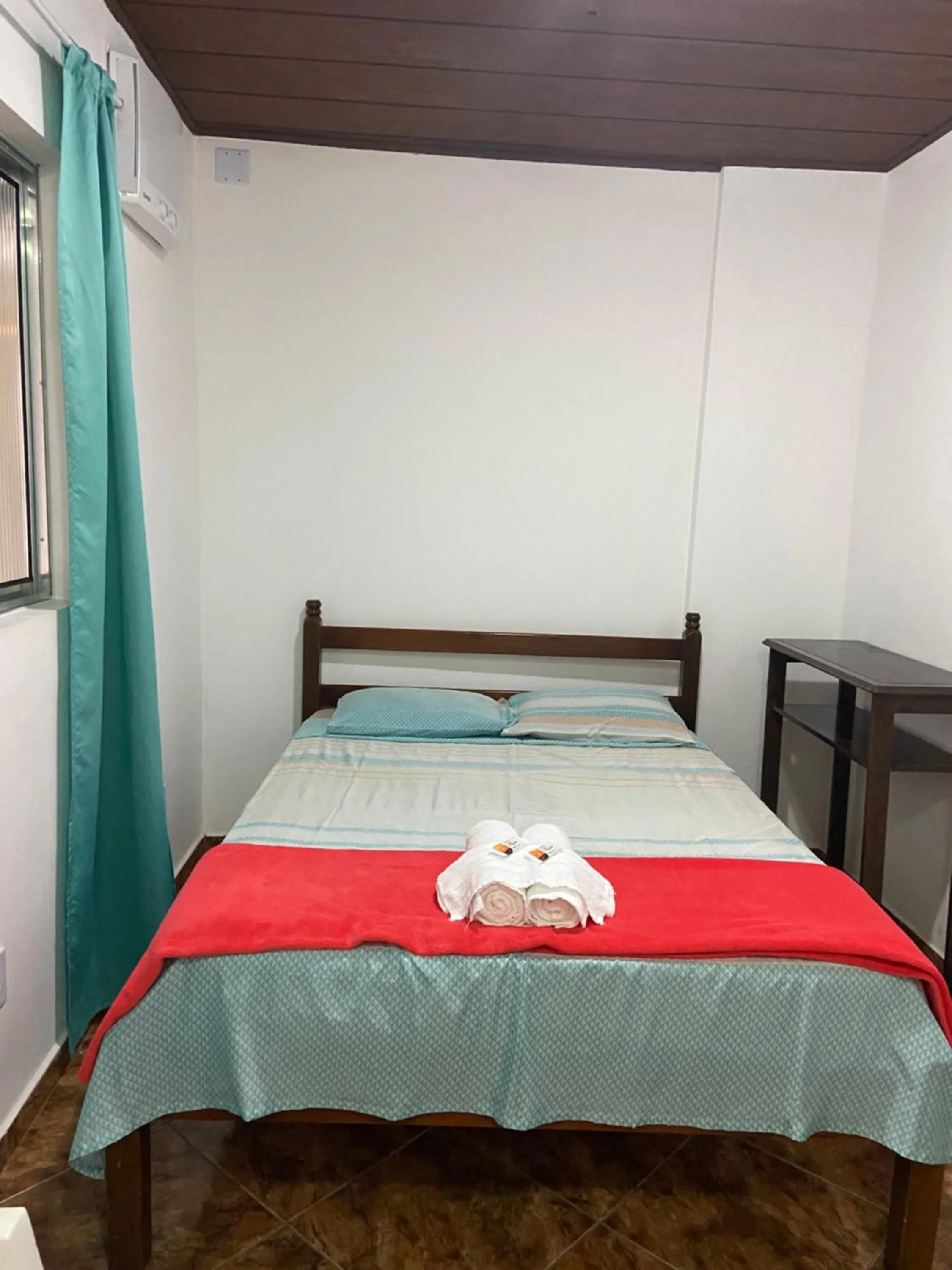 Bed in Pousada Fraga