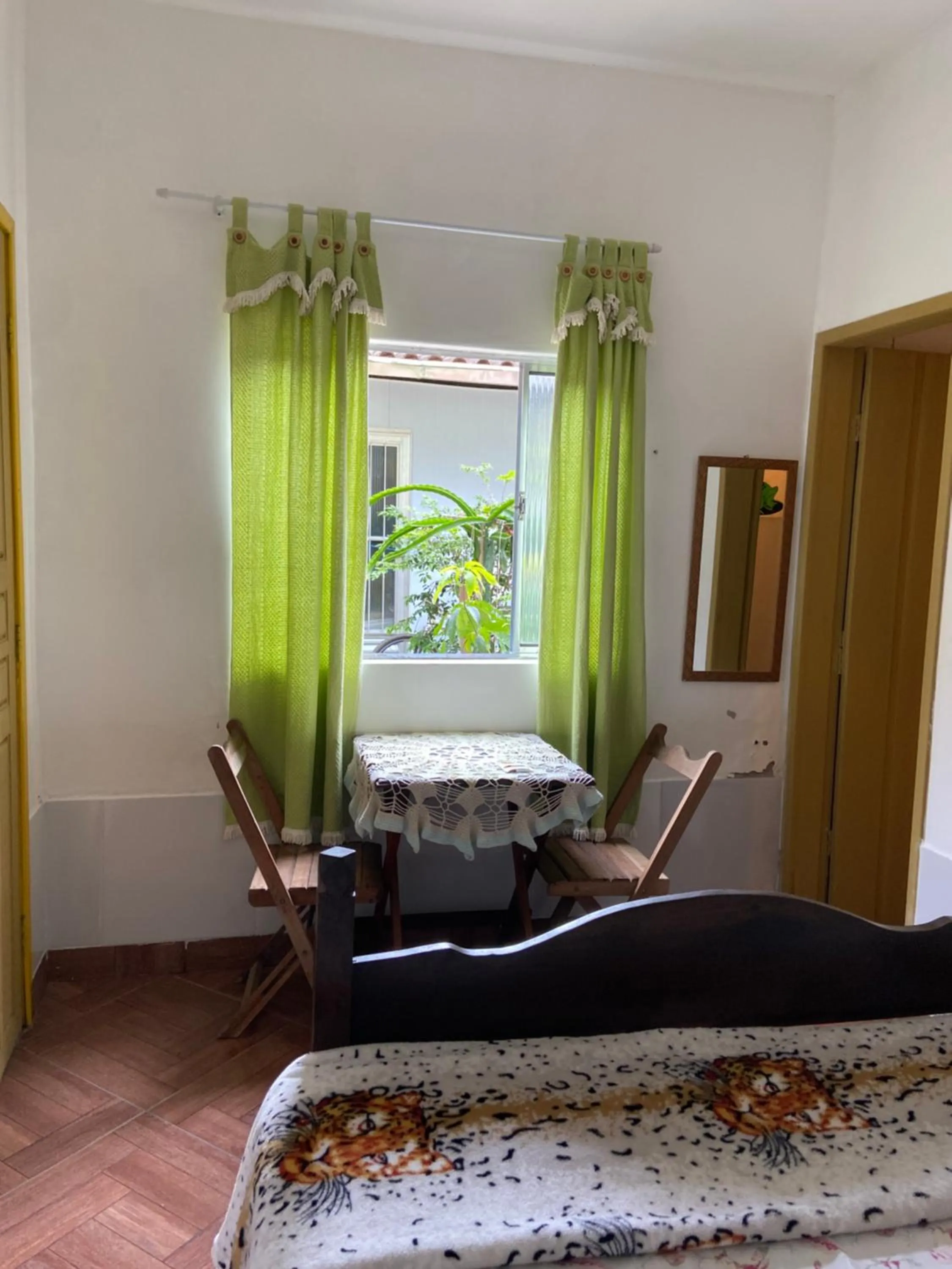 Bed in Pousada Fraga