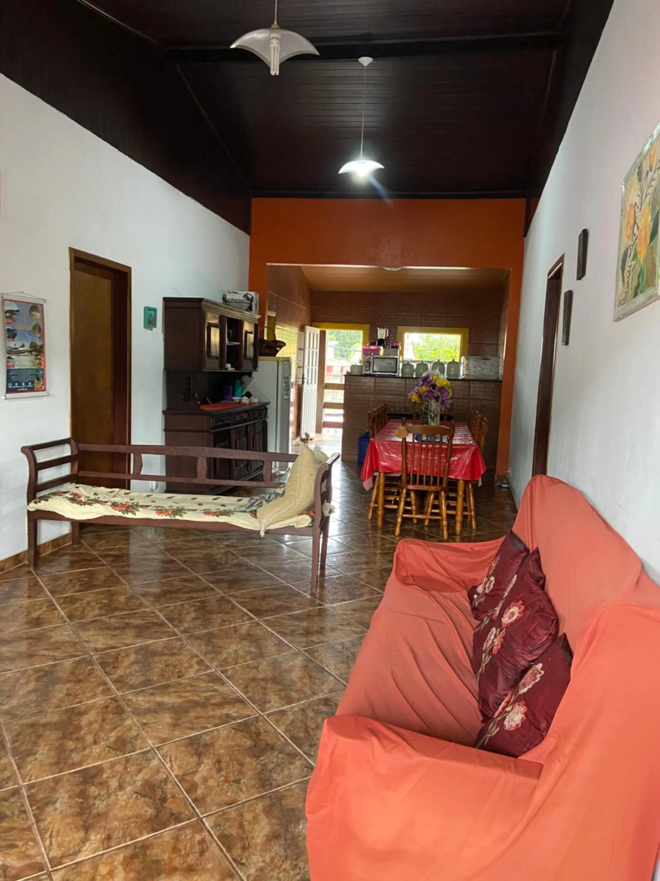 Dining area in Pousada Fraga