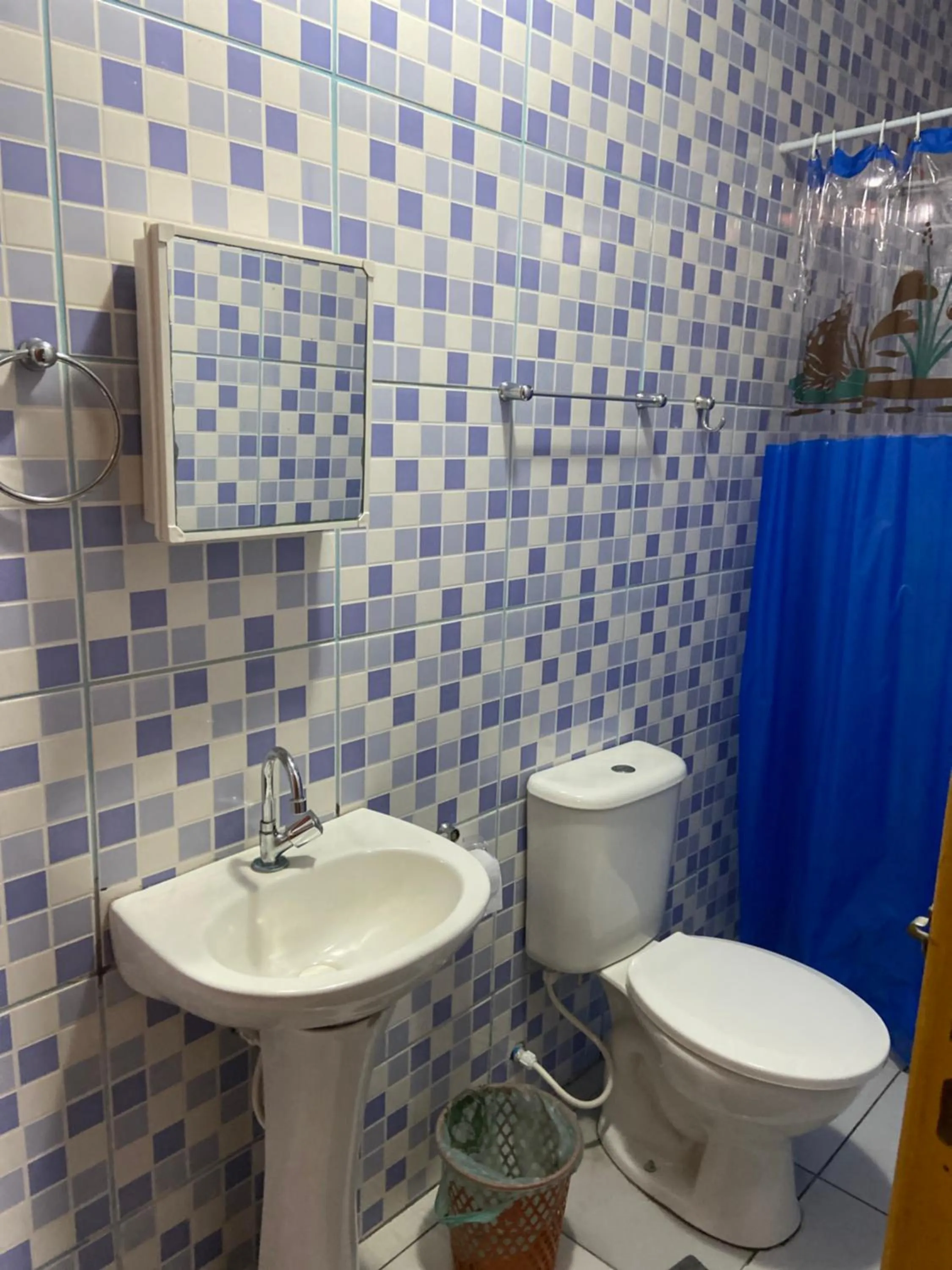 Bathroom in Pousada Fraga