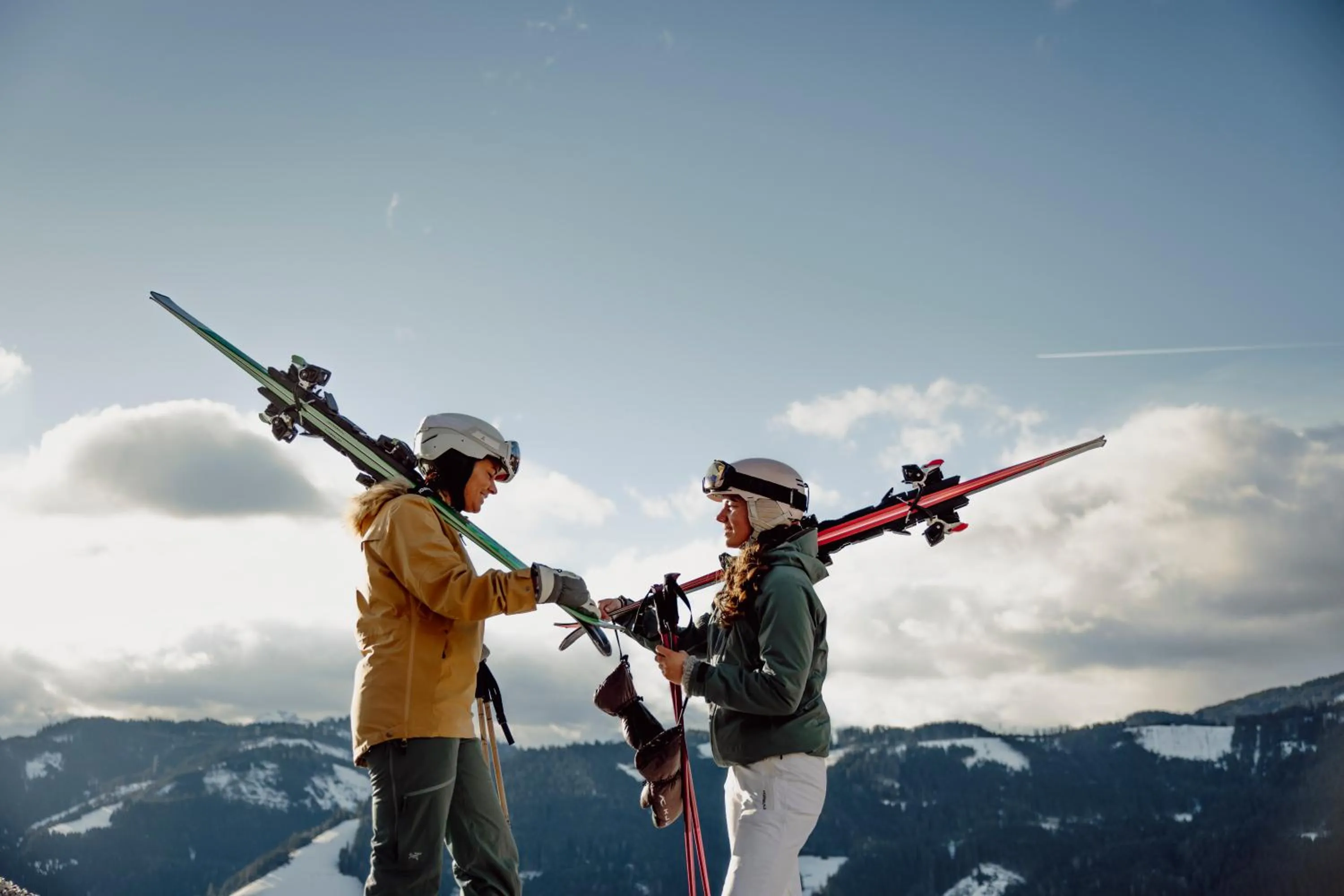 Natural landscape in Hotel Bergheimat