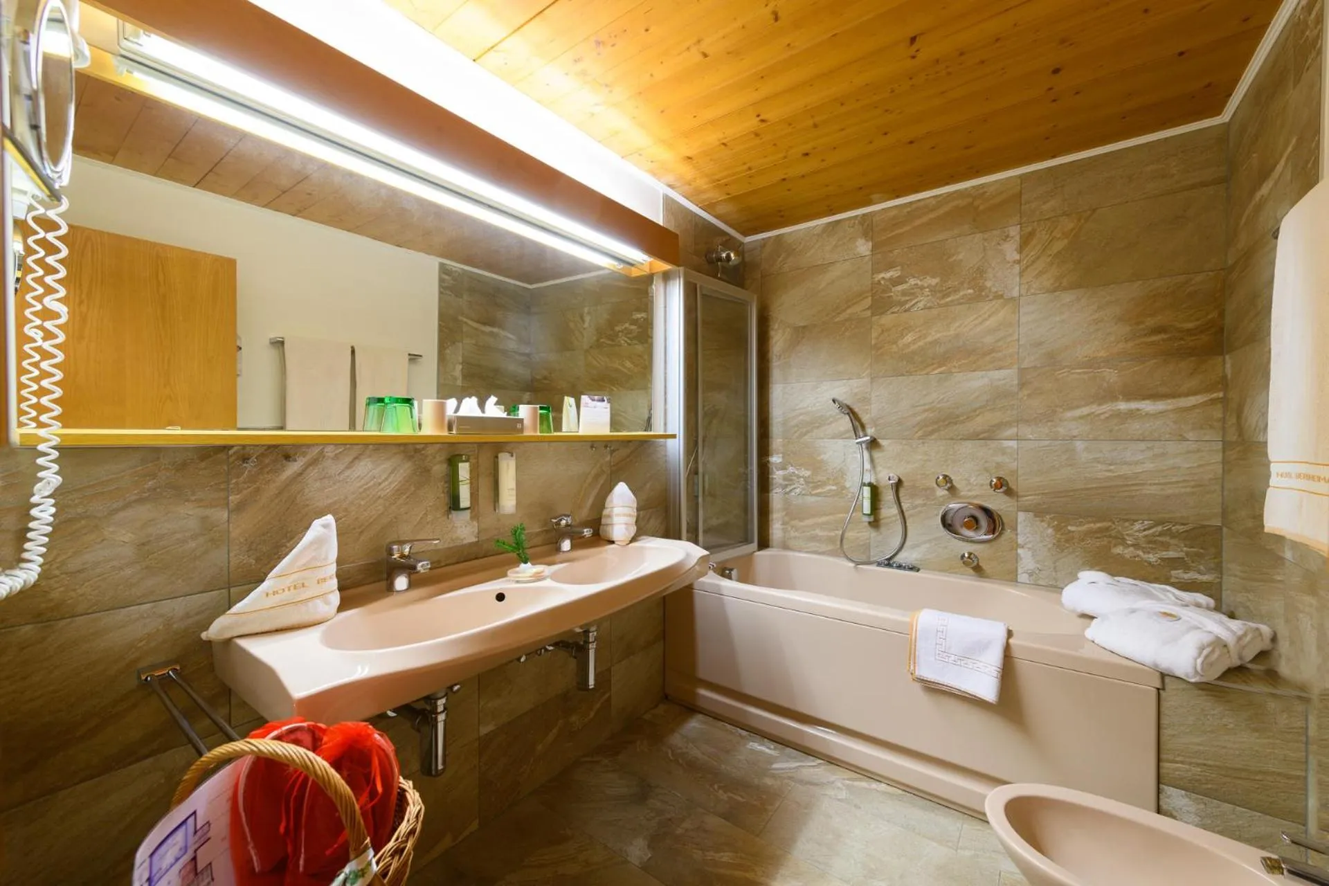 Decorative detail in Hotel Bergheimat