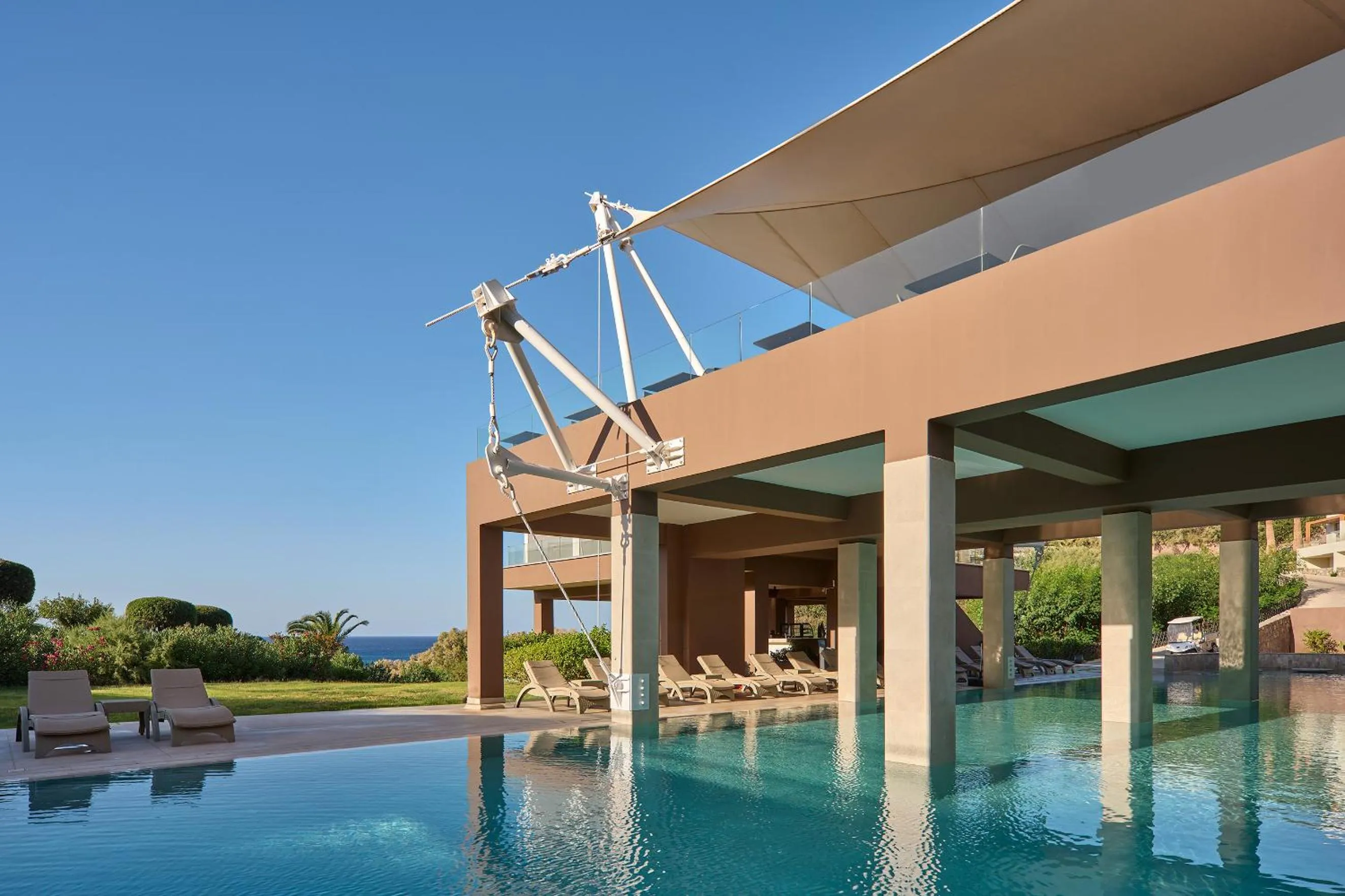 Swimming pool in Atlantica Mikri Poli Crete