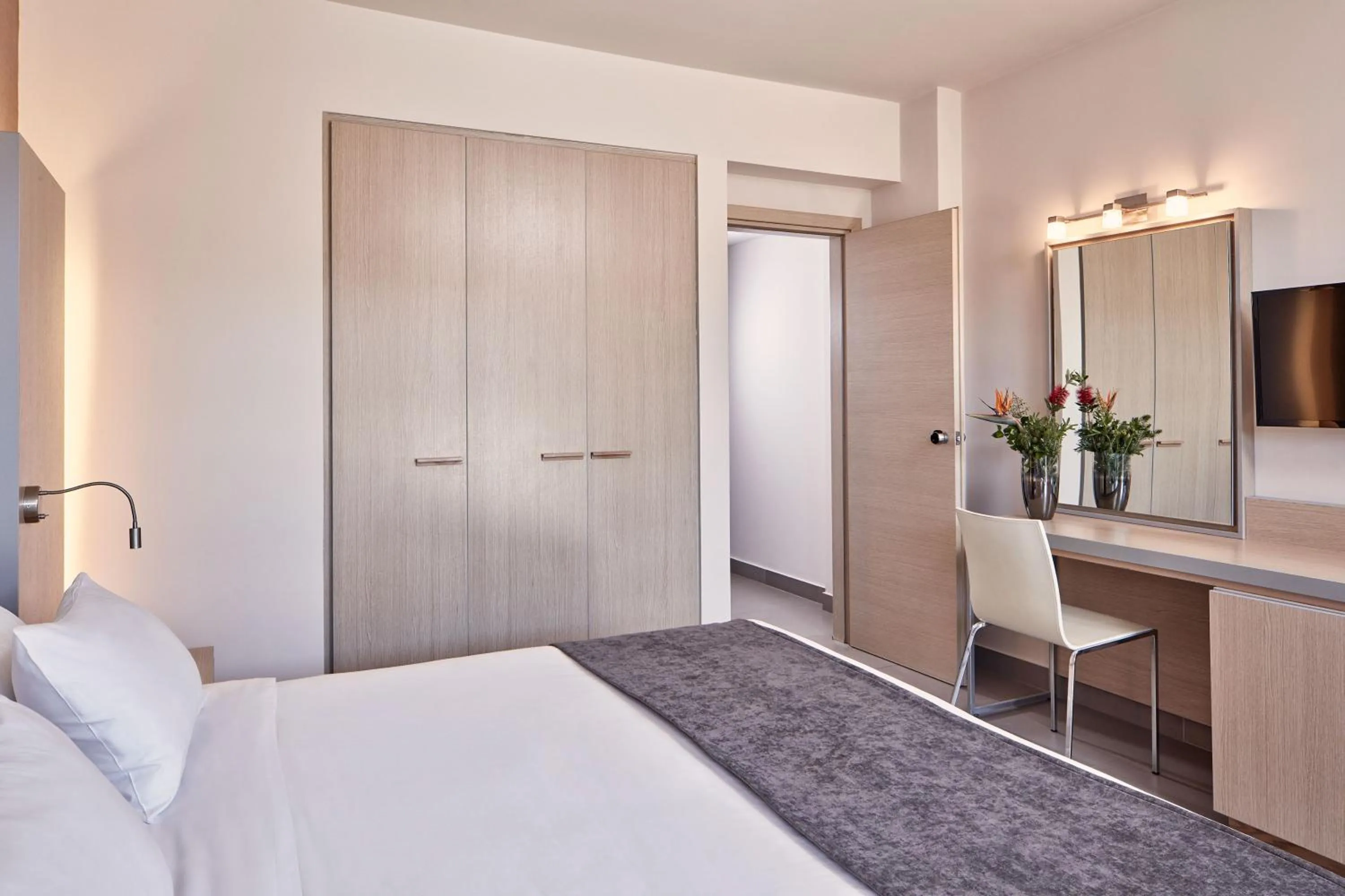 Bedroom, Bed in Atlantica Mikri Poli Crete