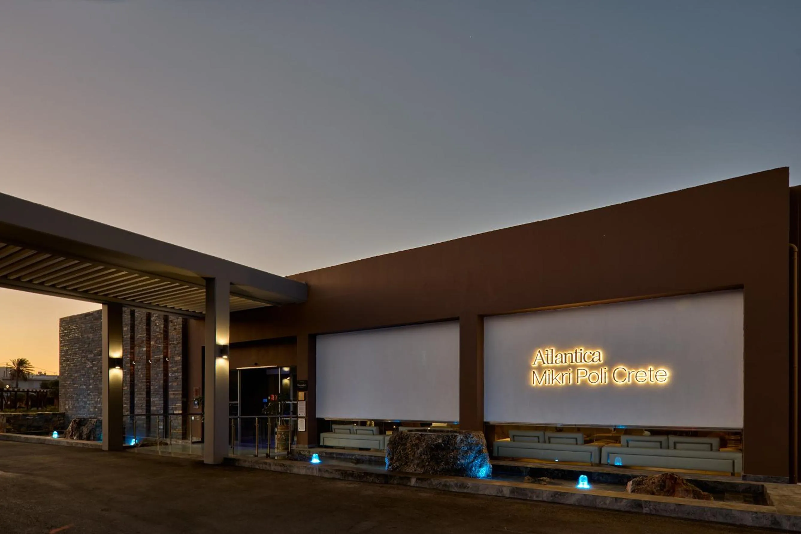 Lobby or reception in Atlantica Mikri Poli Crete