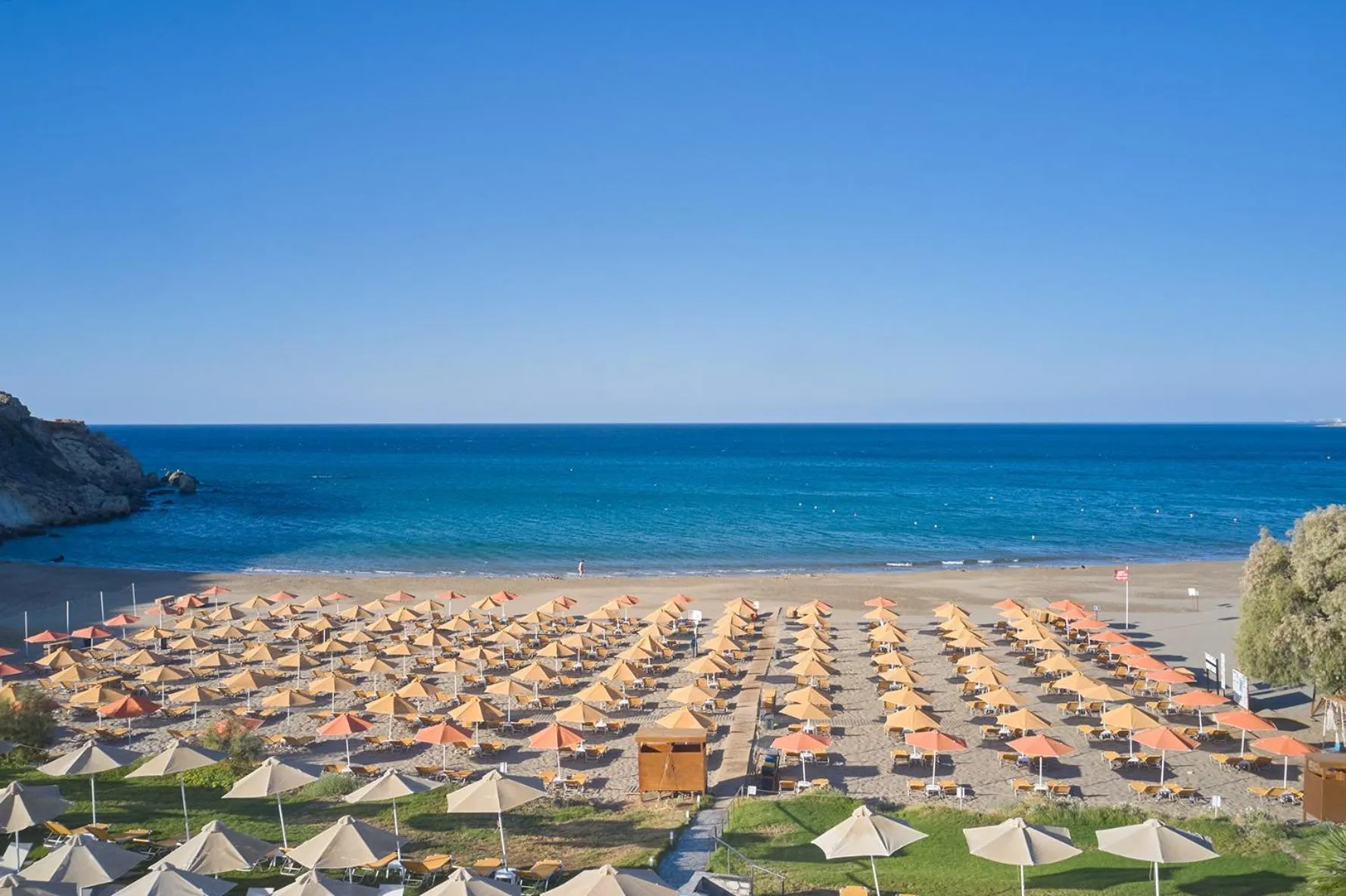 Beach in Atlantica Mikri Poli Crete