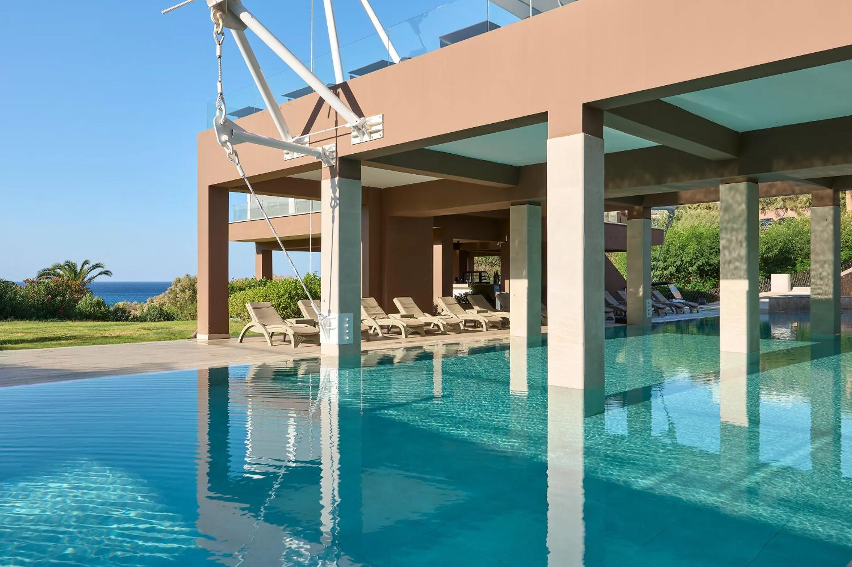 Swimming pool in Atlantica Mikri Poli Crete