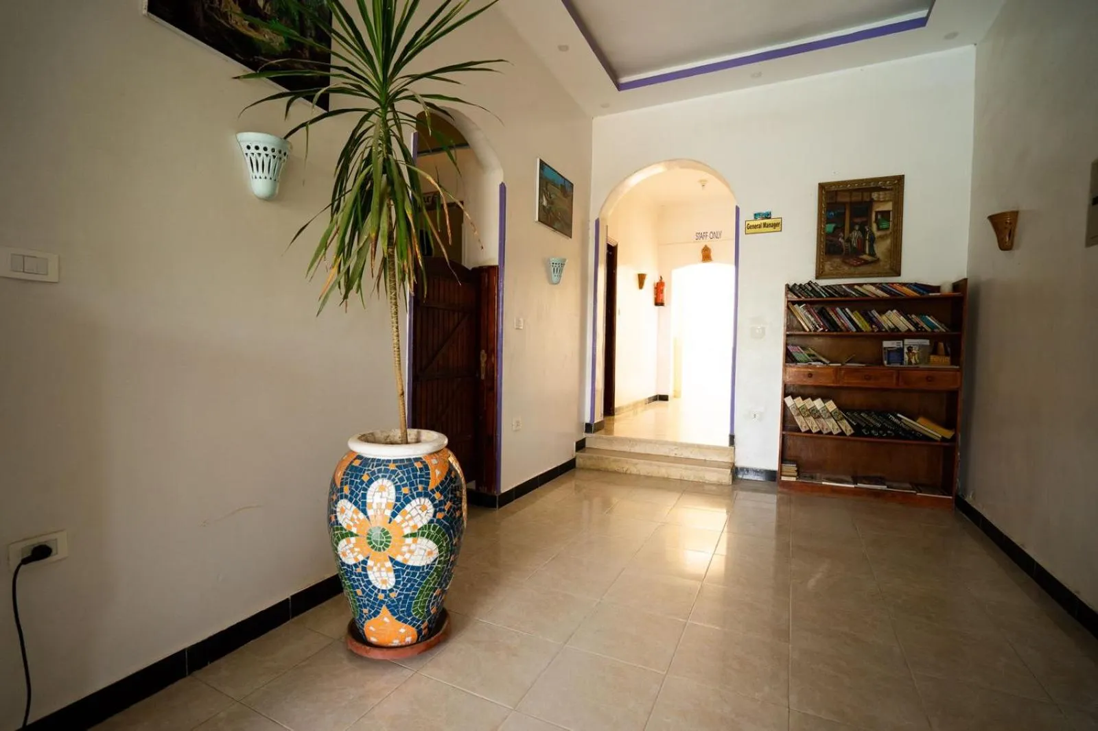Lobby or reception in El Mesala Hotel