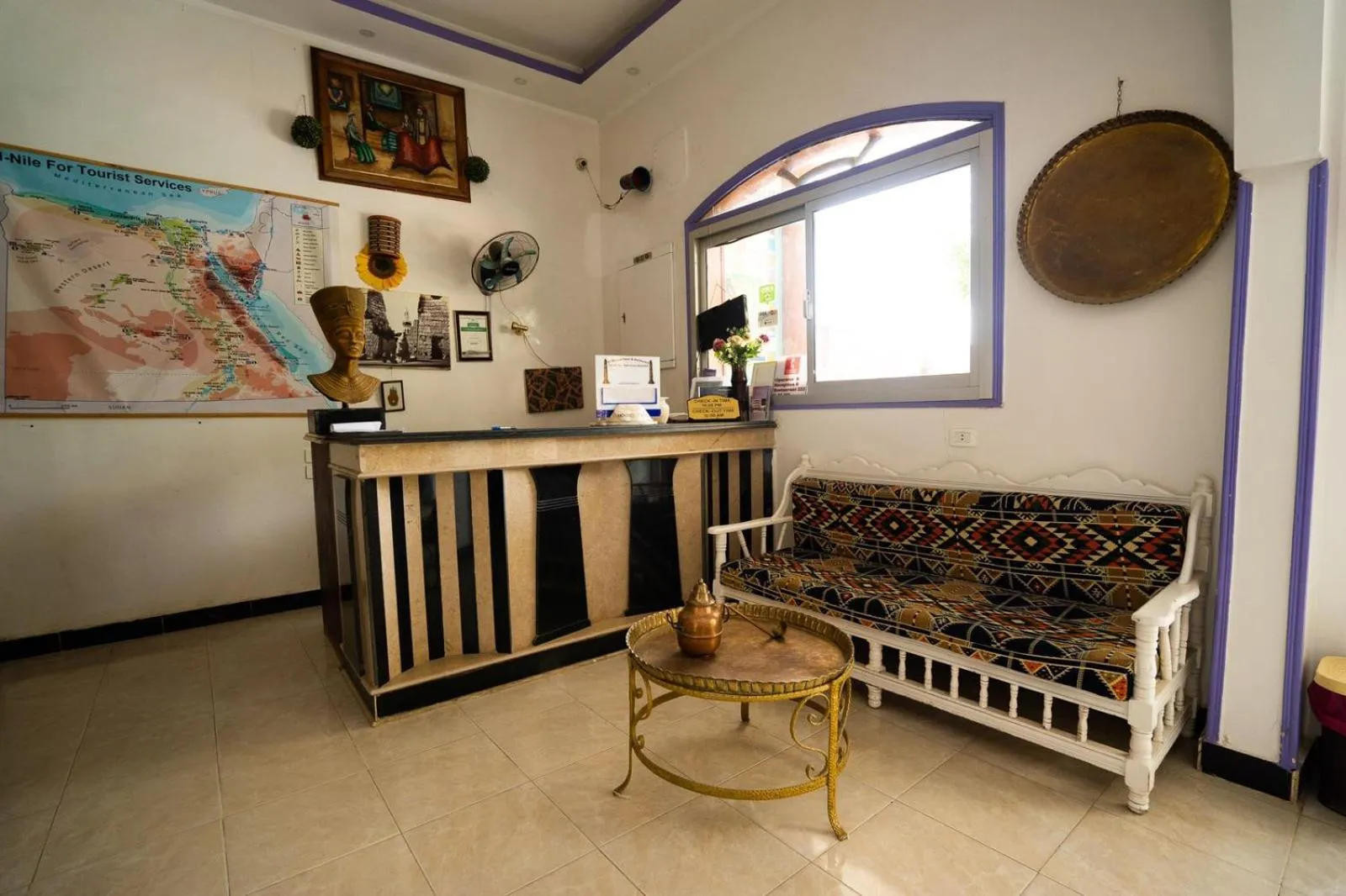 Lobby or reception in El Mesala Hotel