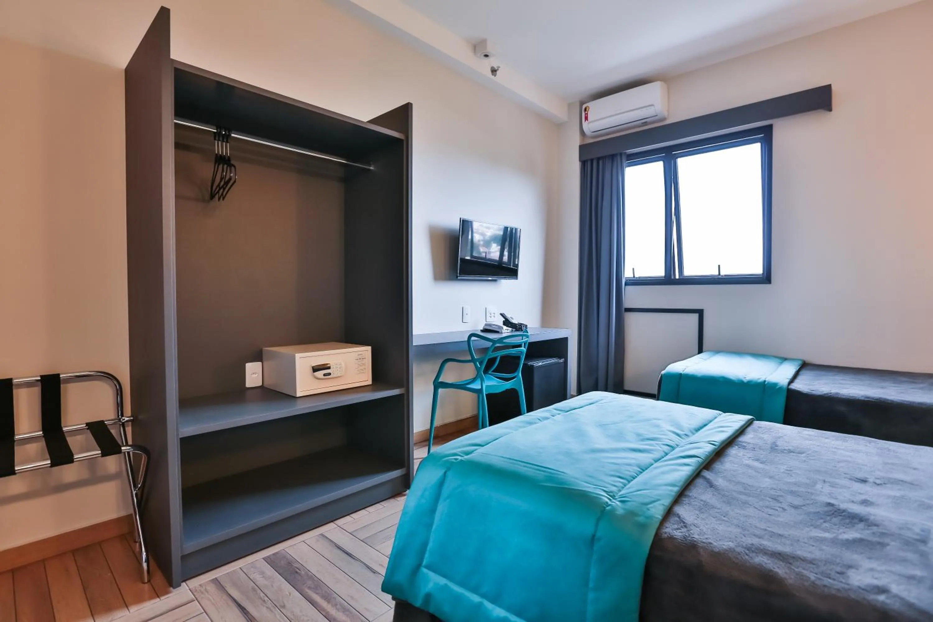 Bed in Sleep Inn São Carlos