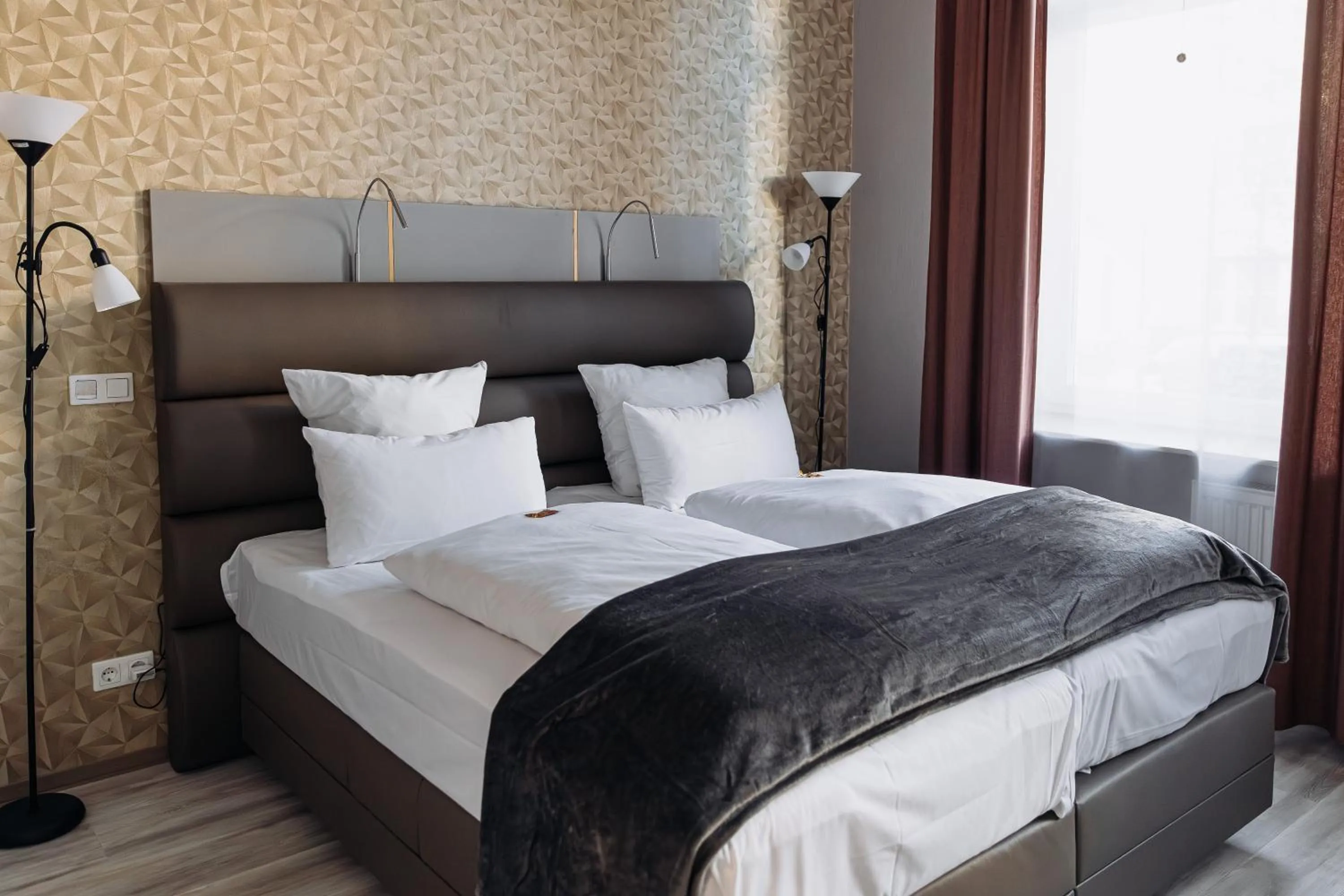 Bed in Hotel Kleiner Riesen