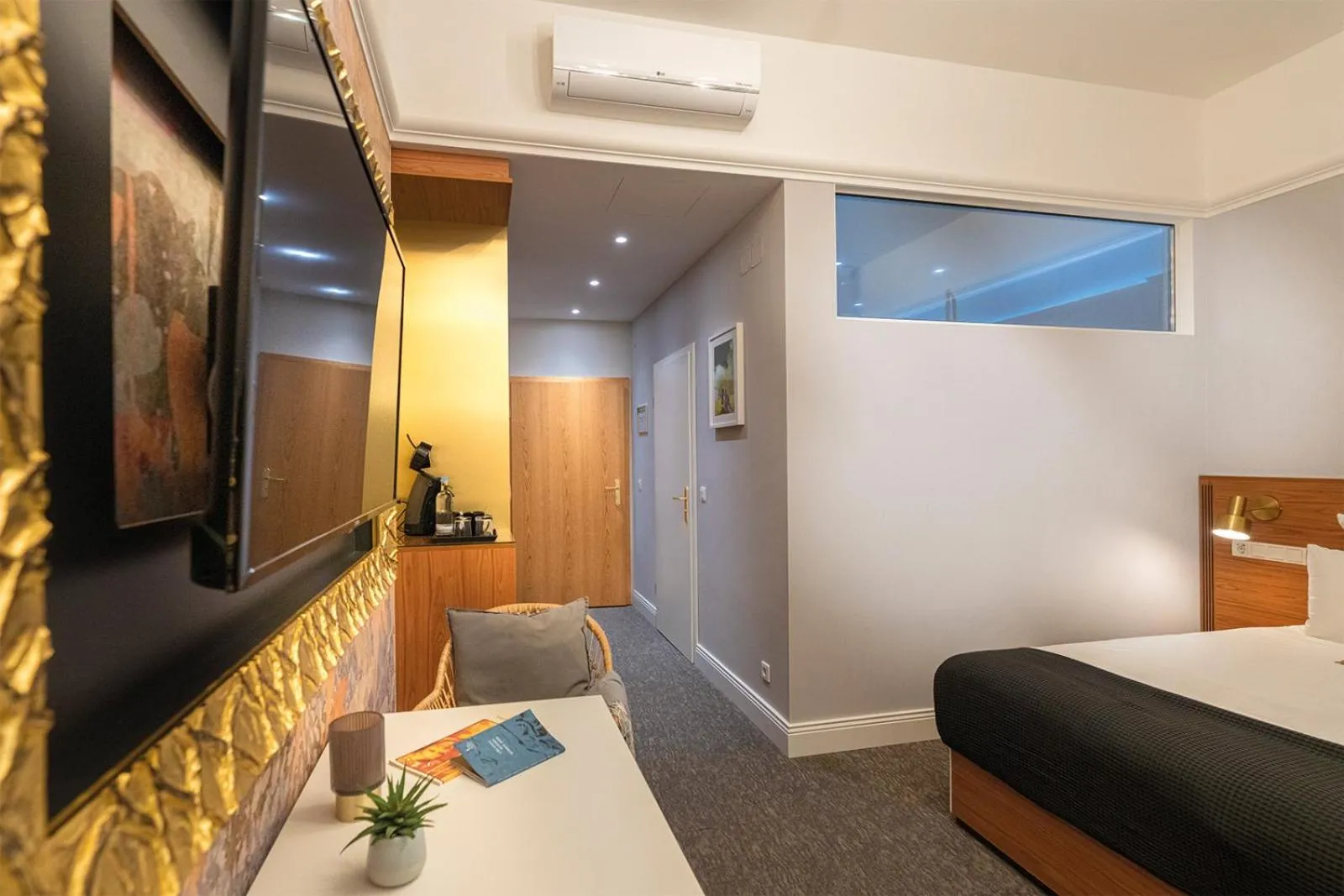 Bed in Hotel Kleiner Riesen