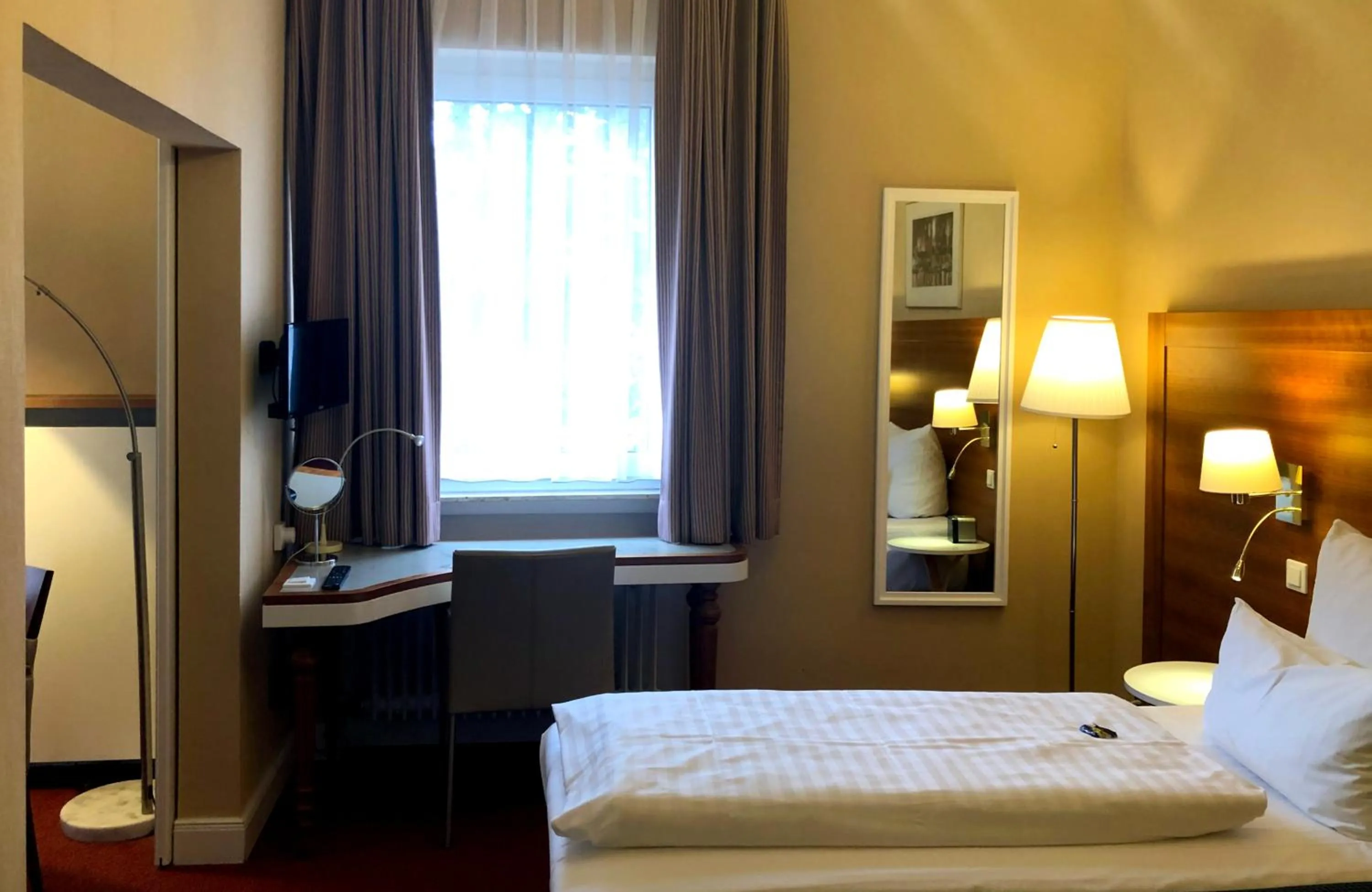 Bed in Hotel Kleiner Riesen