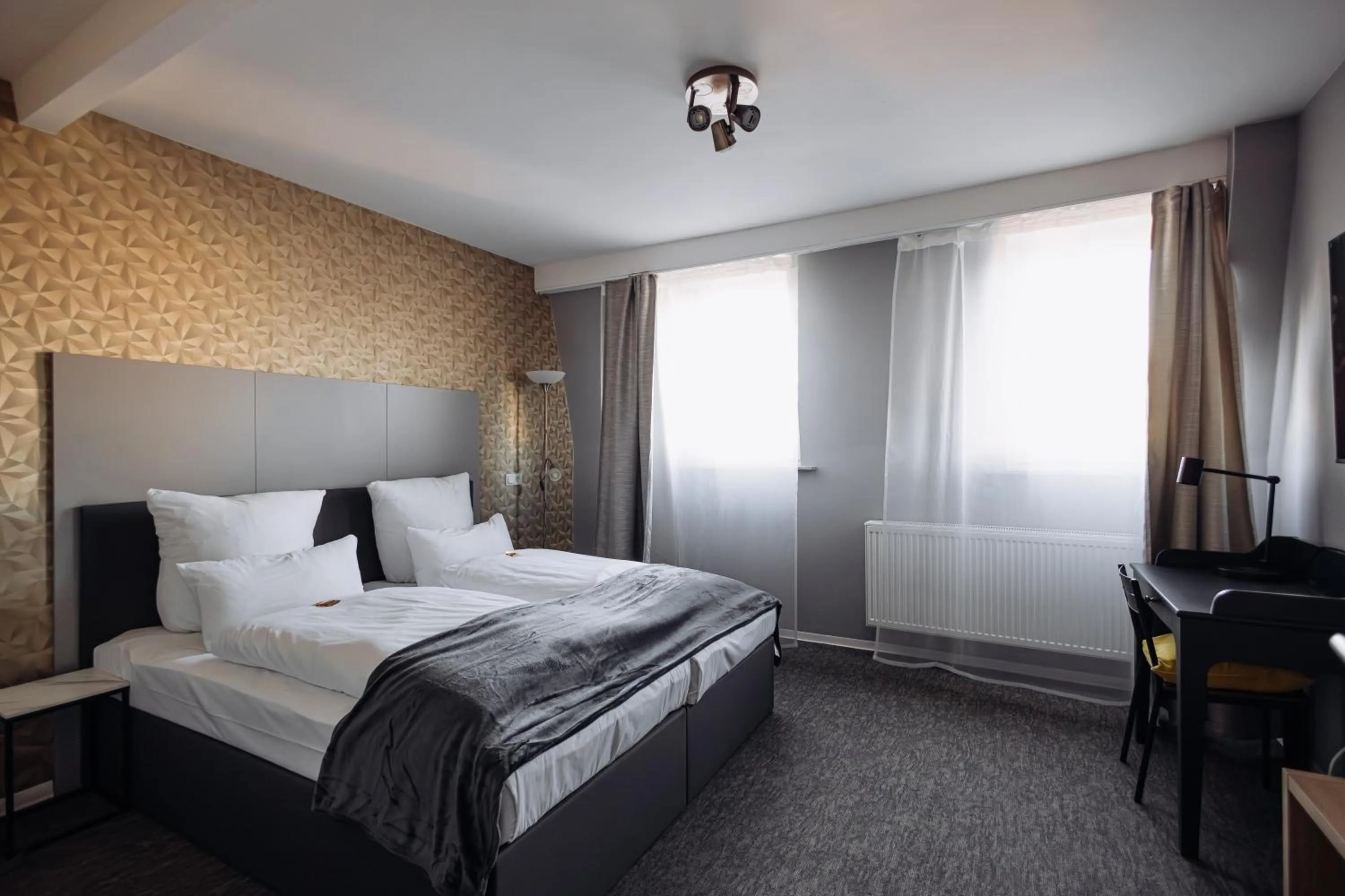 Bed in Hotel Kleiner Riesen