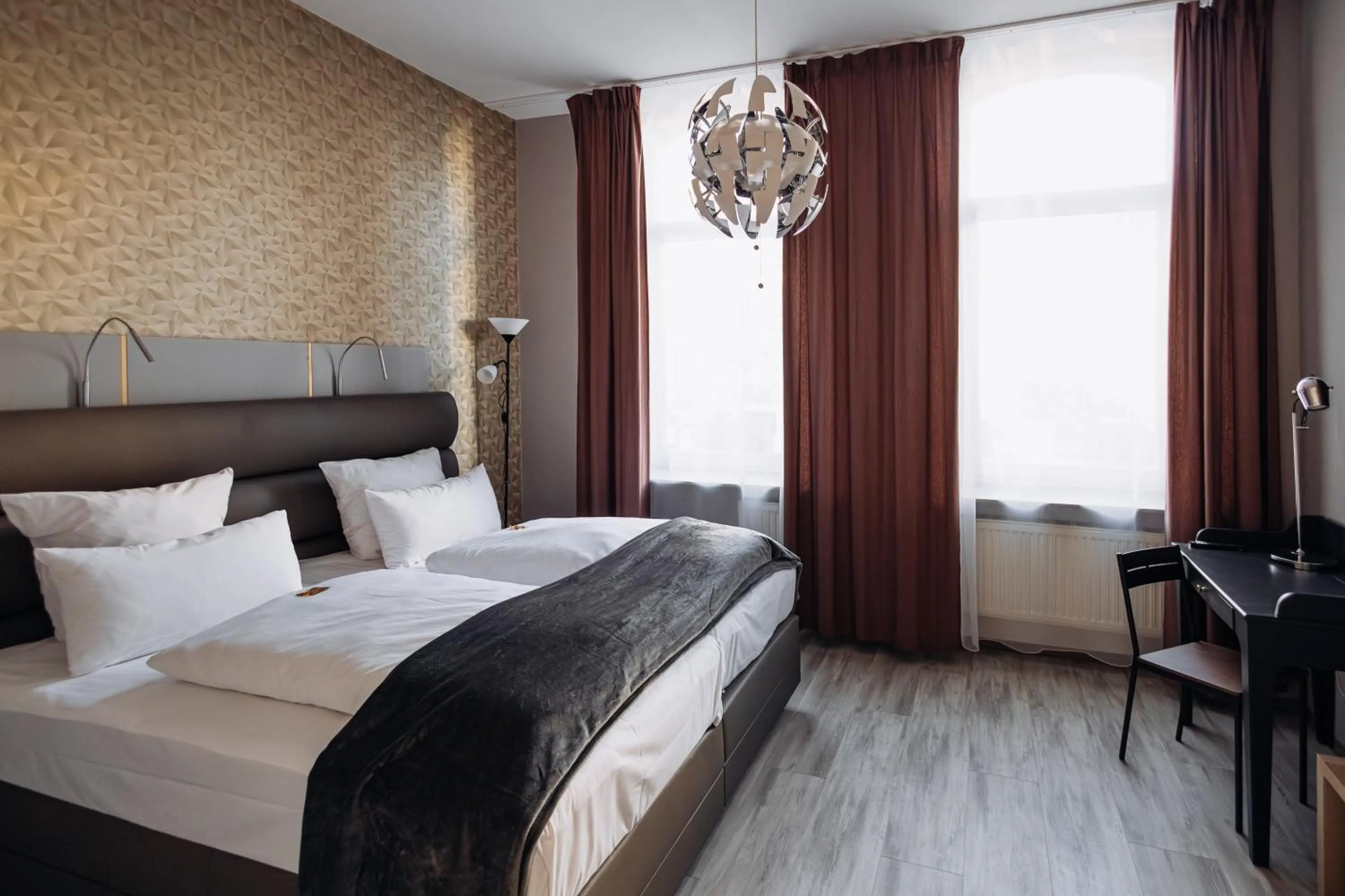 Bed in Hotel Kleiner Riesen