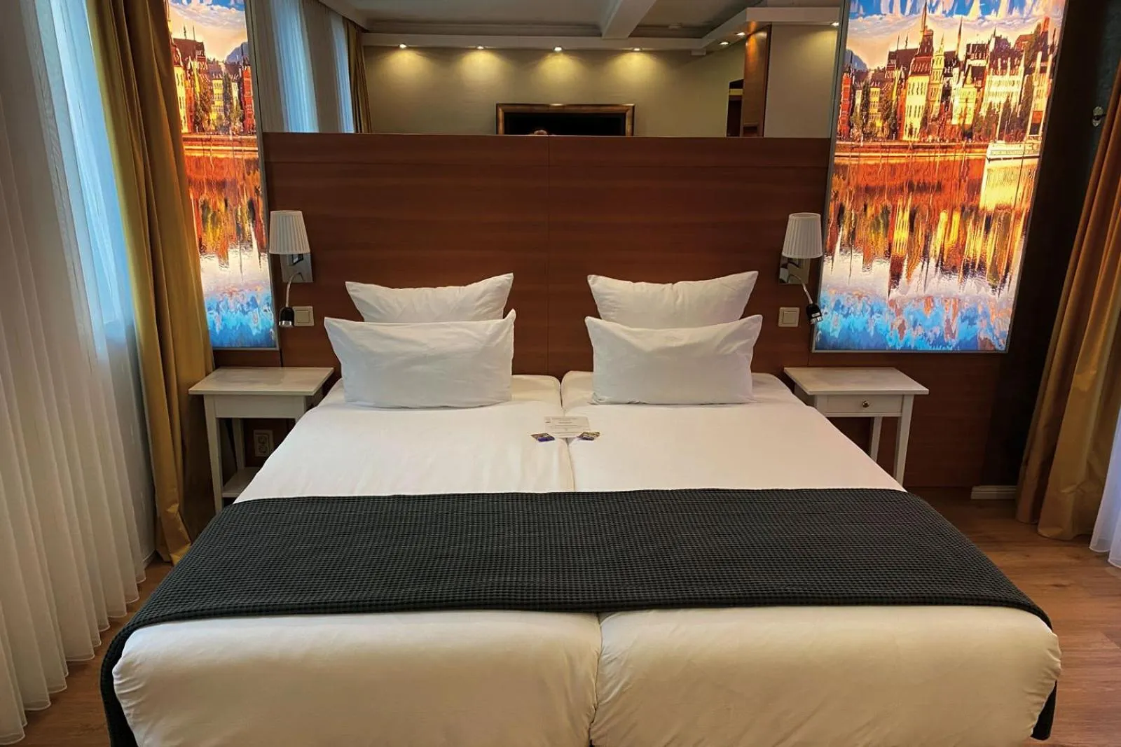 Bed in Hotel Kleiner Riesen