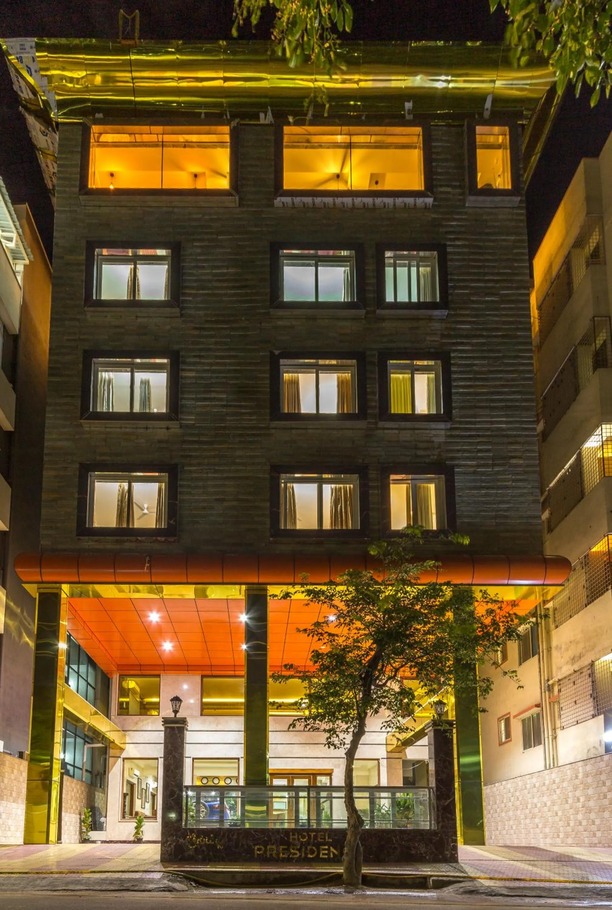 Facade/entrance in Hotel Presidency-Electronic City Phase II