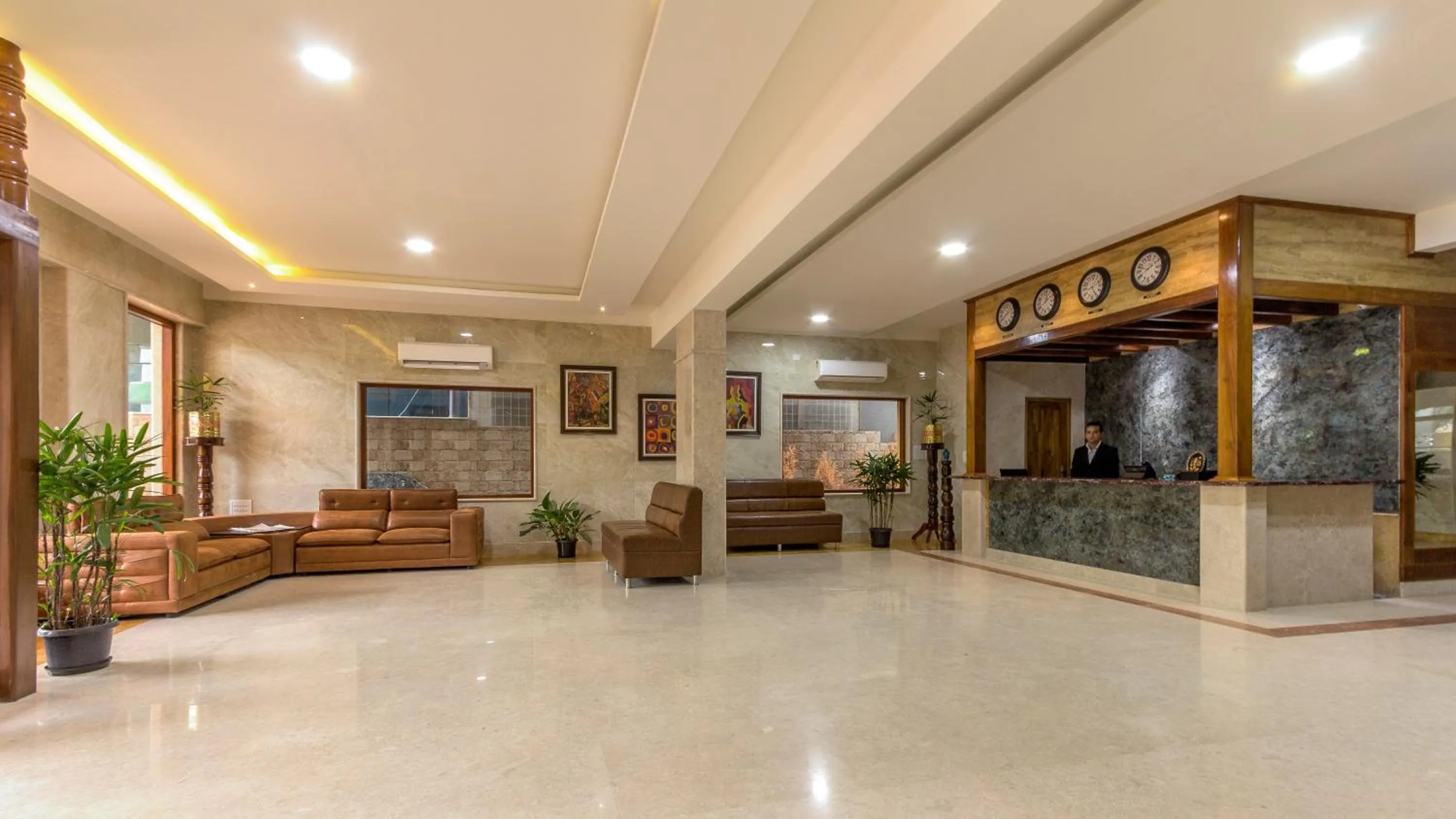 Lobby or reception in Hotel Presidency-Electronic City Phase II