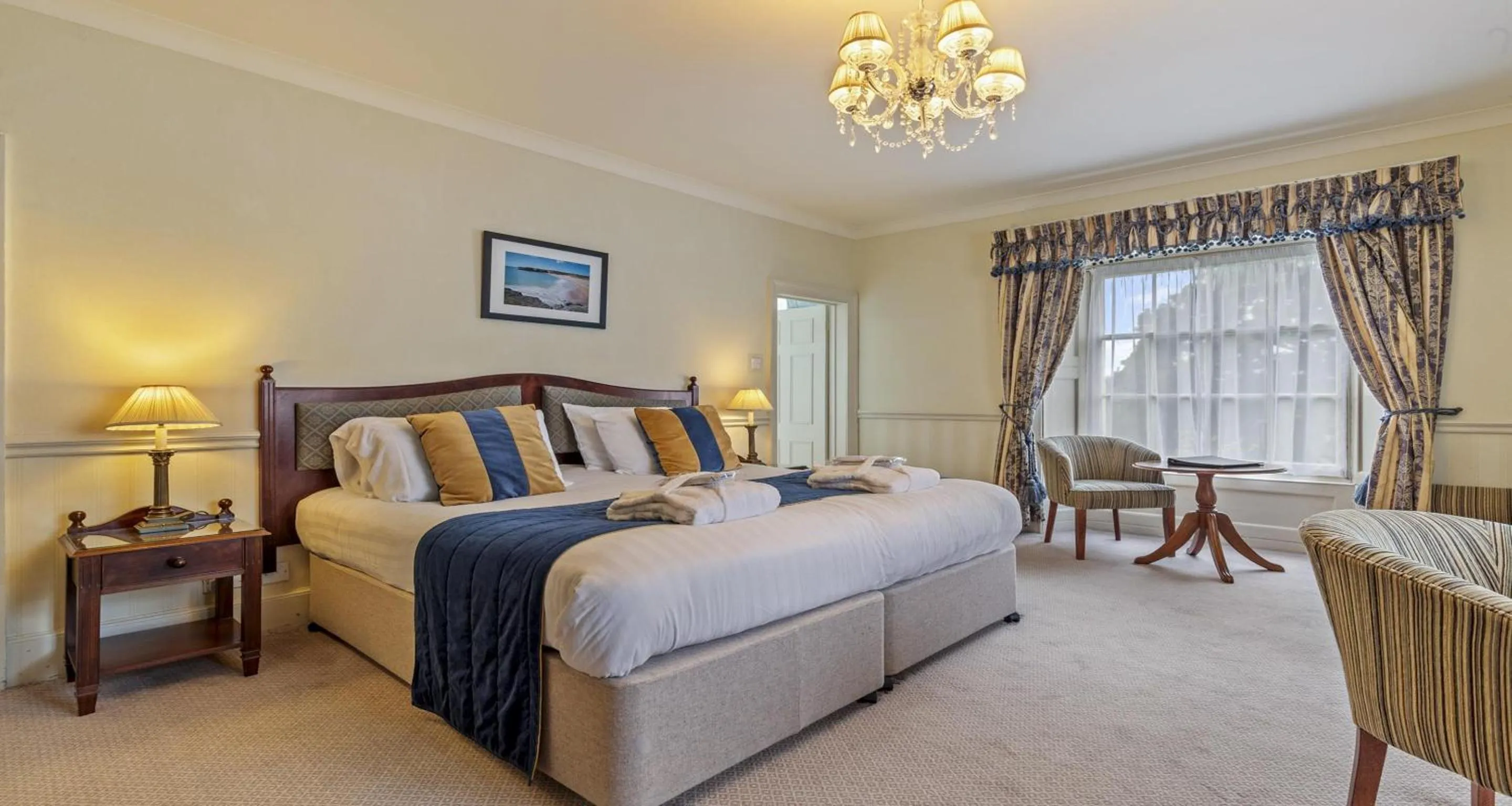 Property building, Bed in Best Western Lamphey Court Hotel and Spa