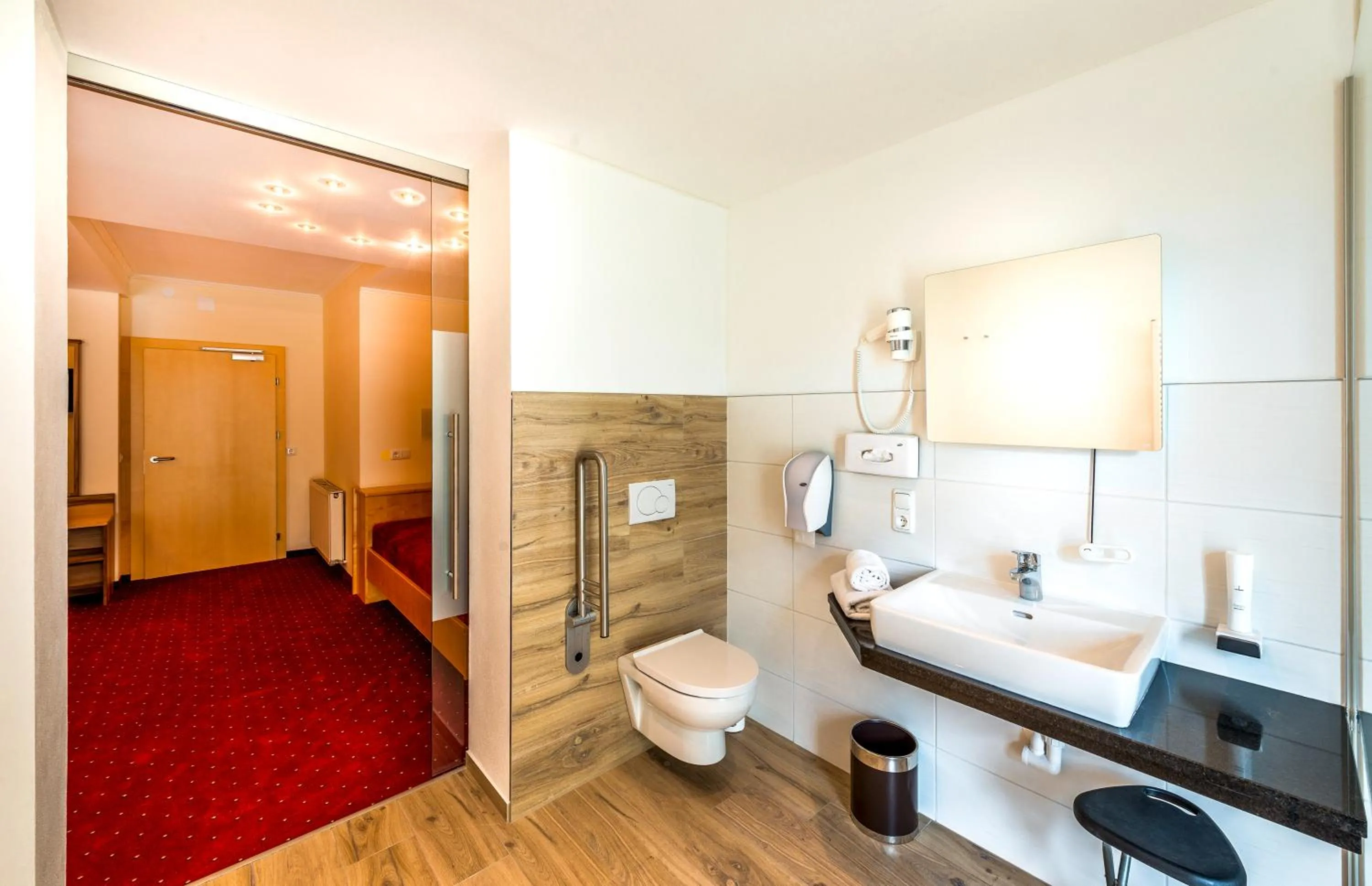 Balcony/Terrace in Panorama Hotel Traunstein