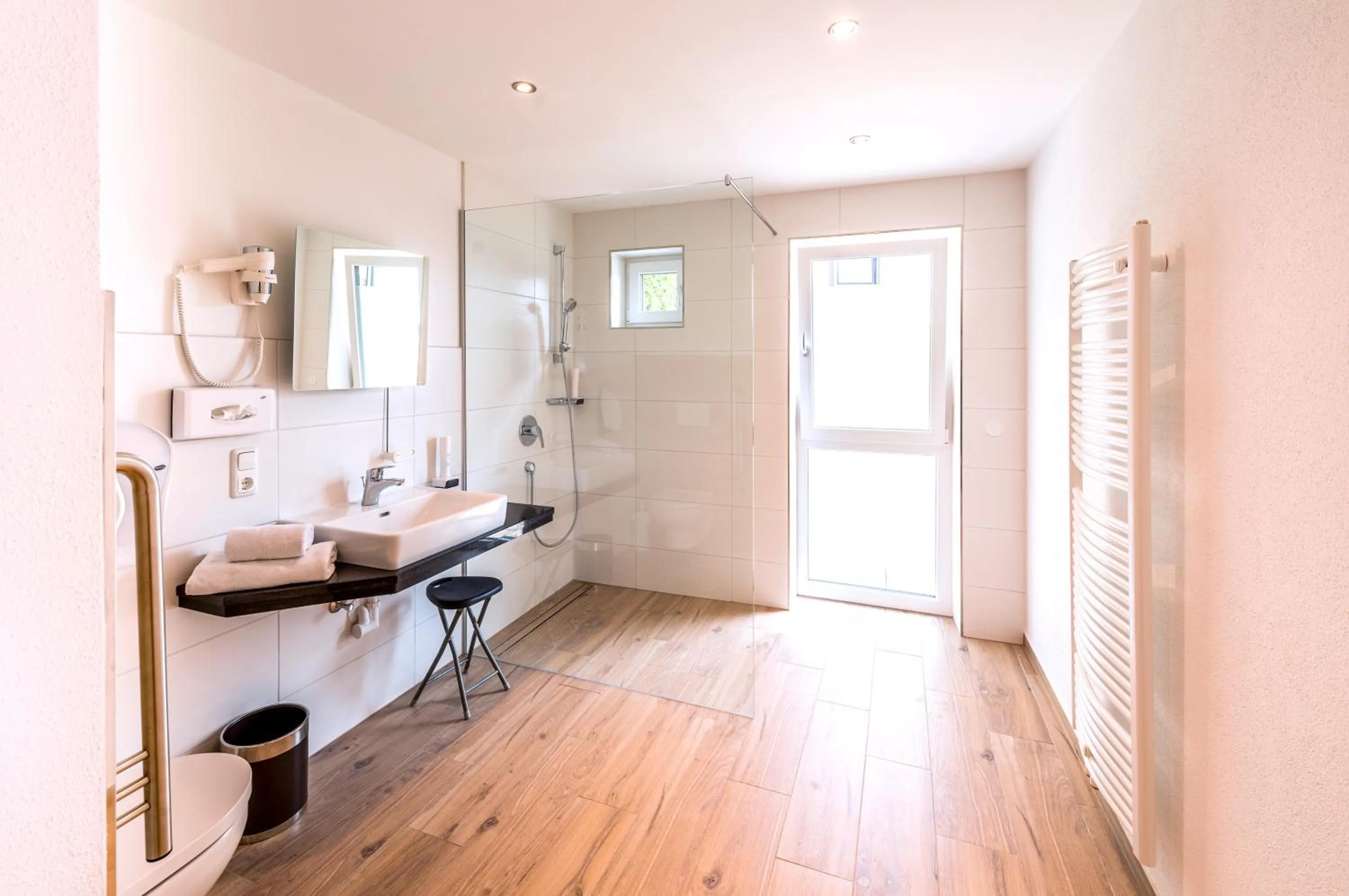 Bathroom in Panorama Hotel Traunstein