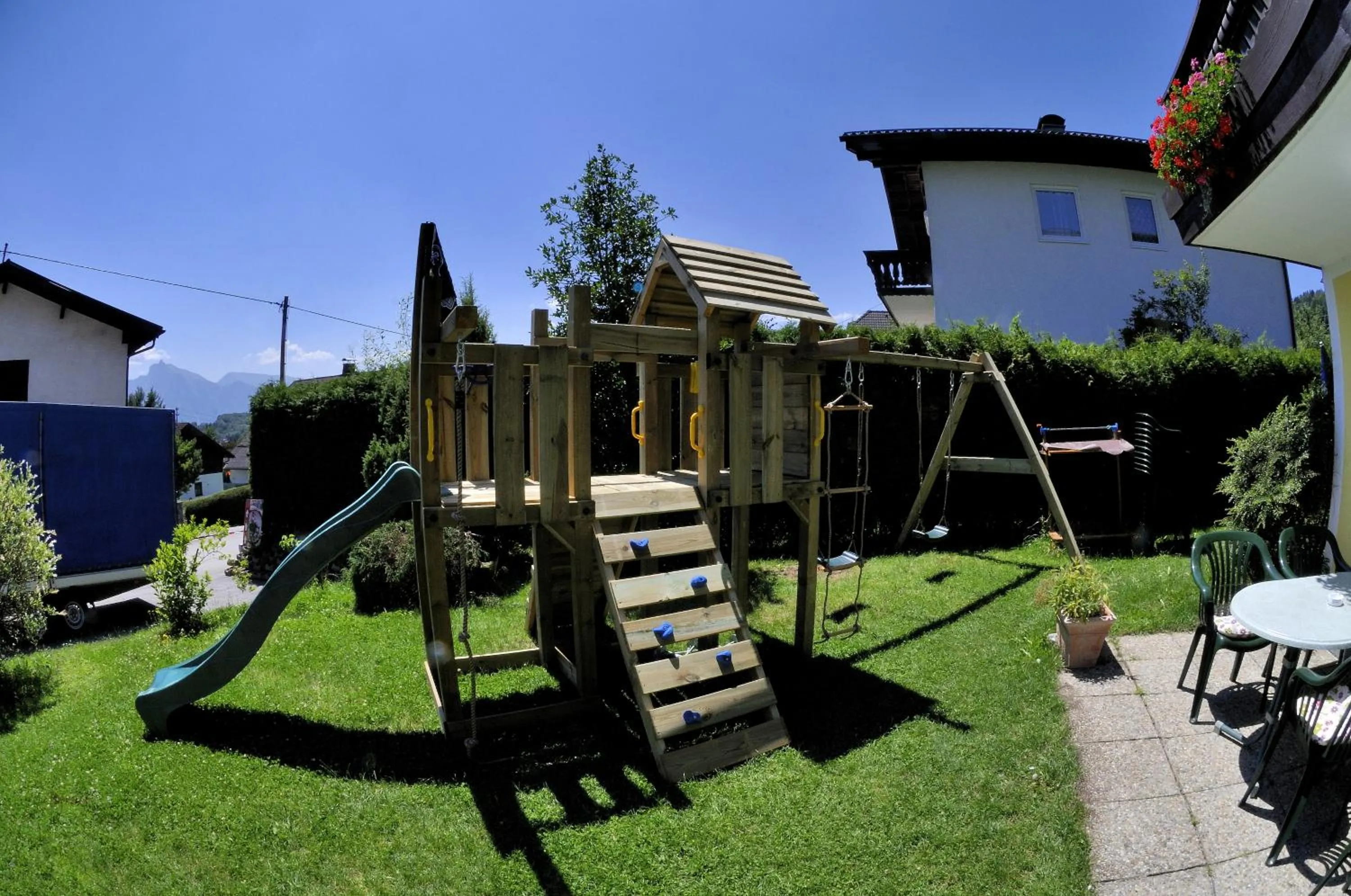 Children play ground in Panorama Hotel Traunstein