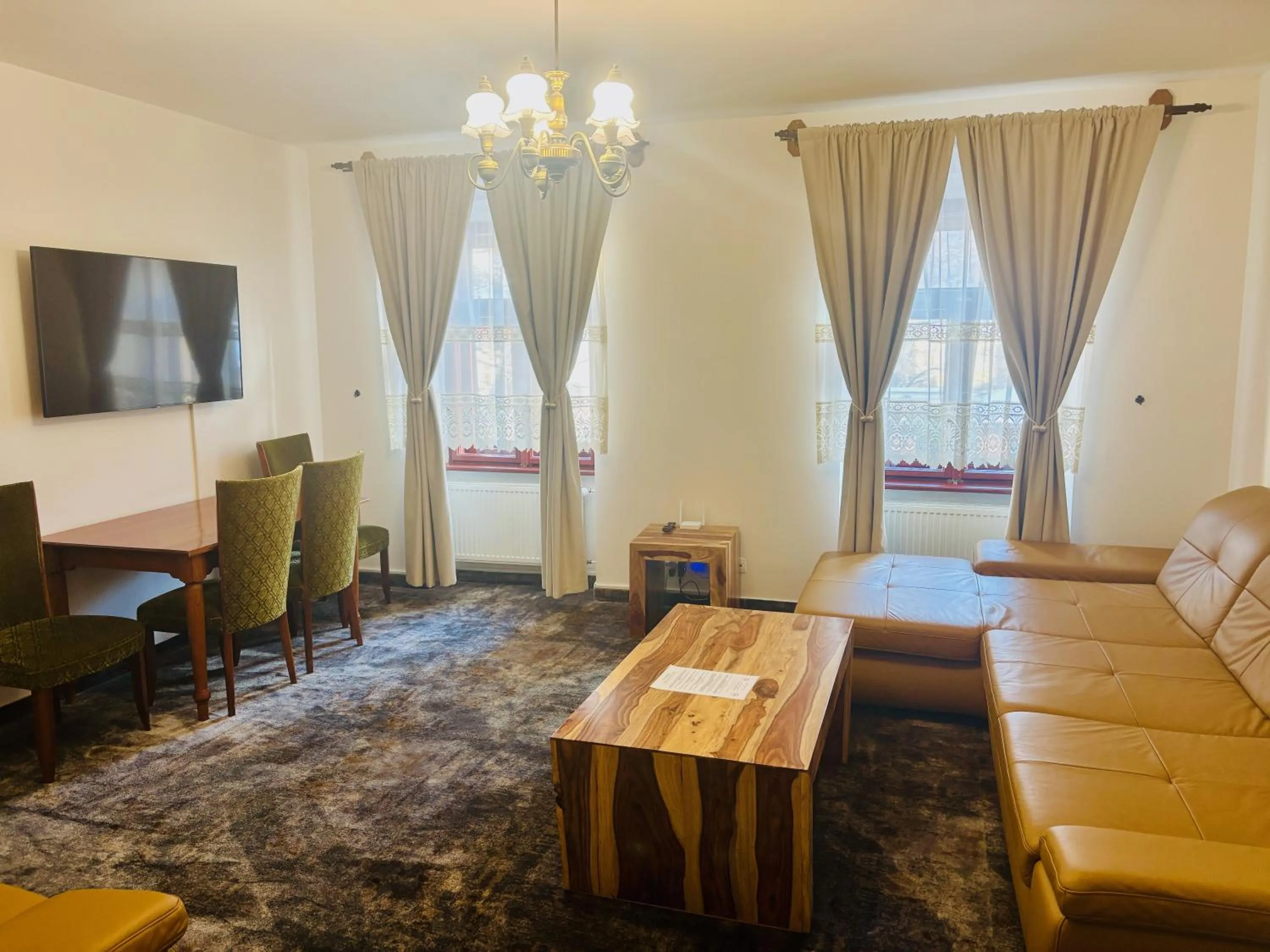 Living room in Penzión Kachelman