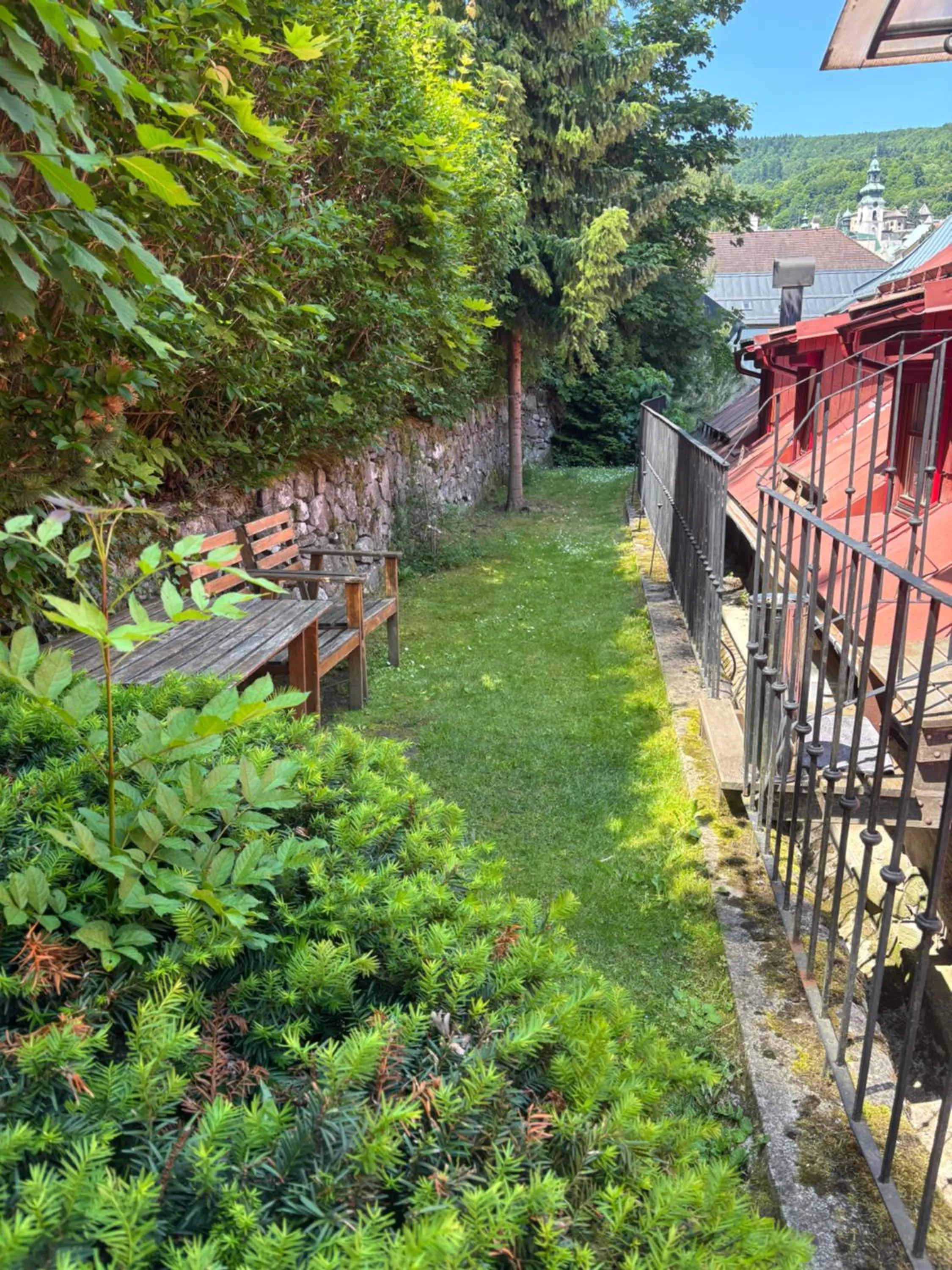 Garden in Penzión Kachelman