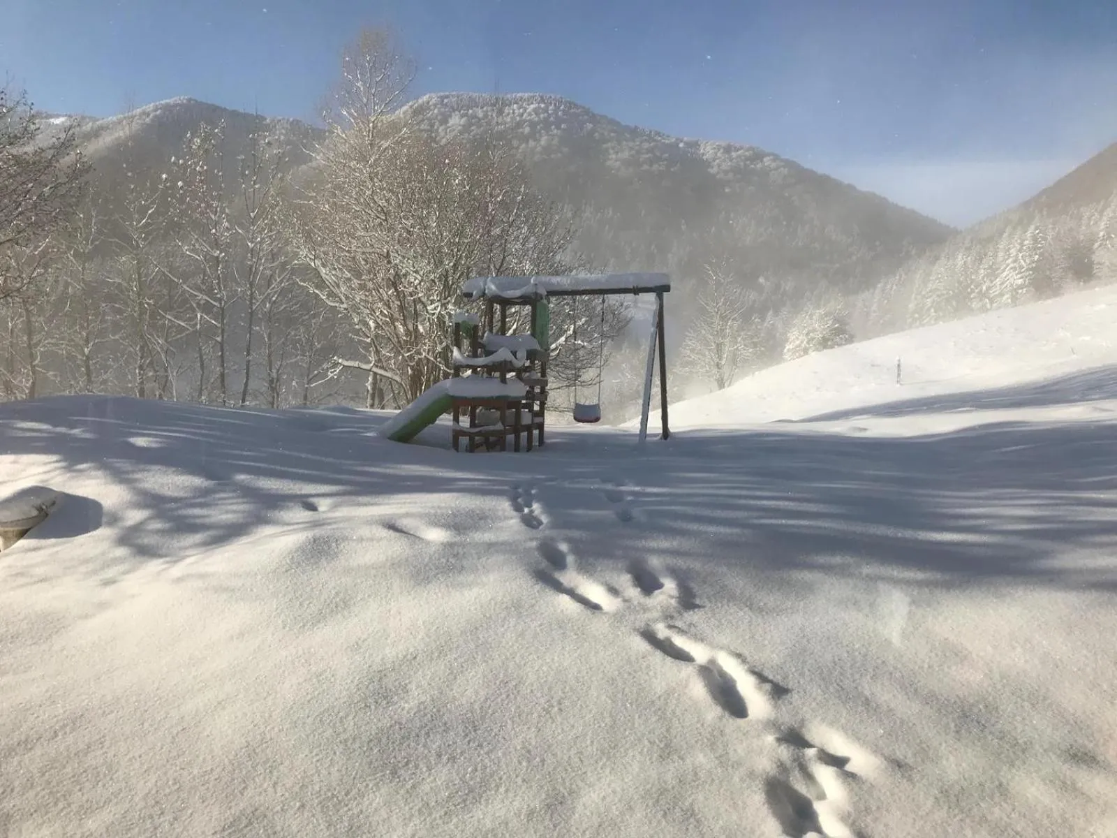 Natural landscape in Chata pod Sokolím