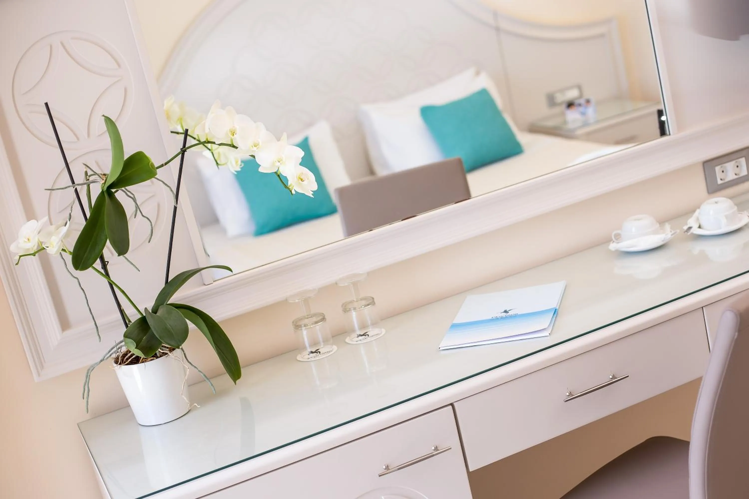 hair dresser in Pegasos Deluxe Beach Hotel