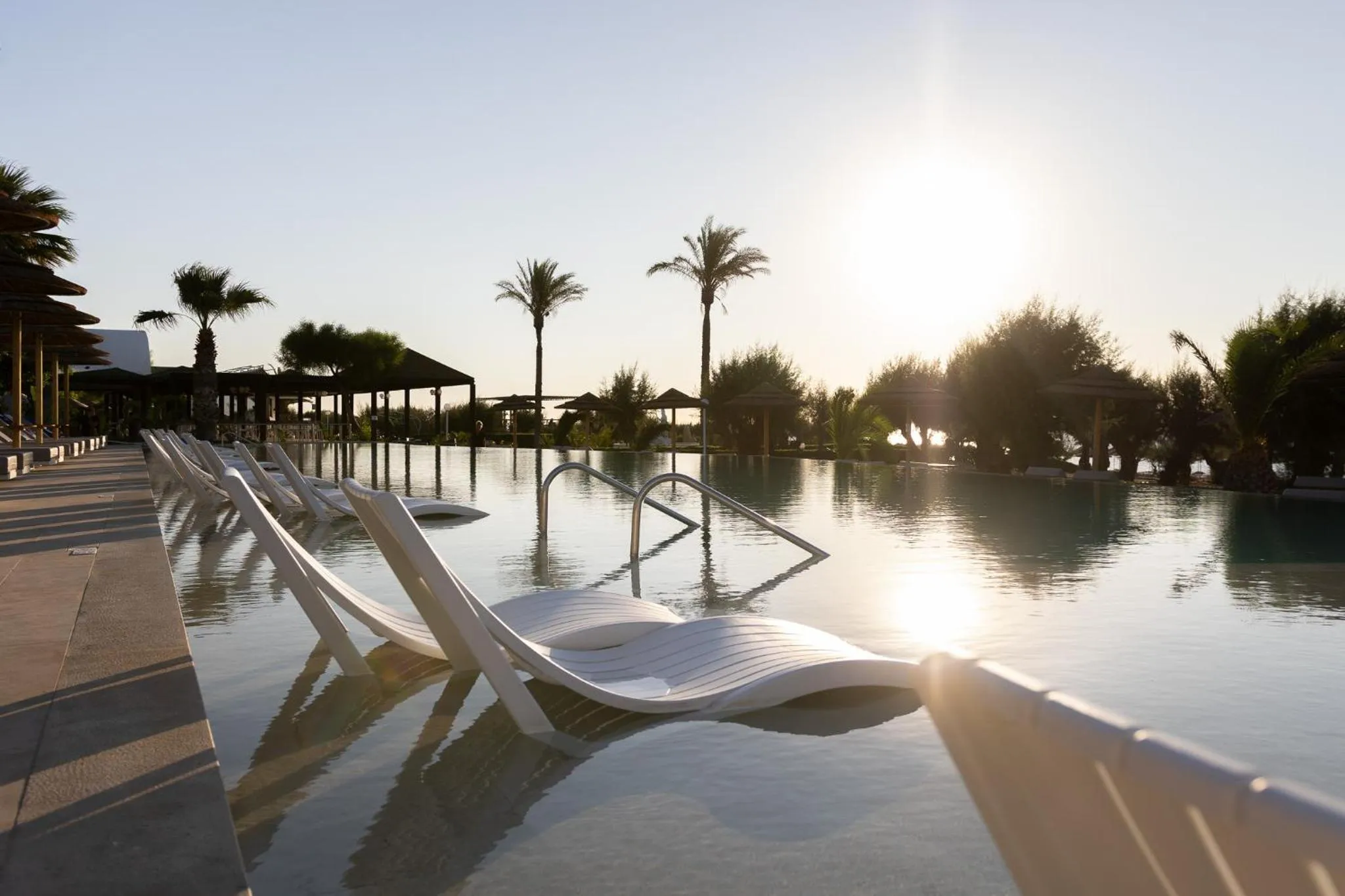Swimming pool in Pegasos Deluxe Beach Hotel