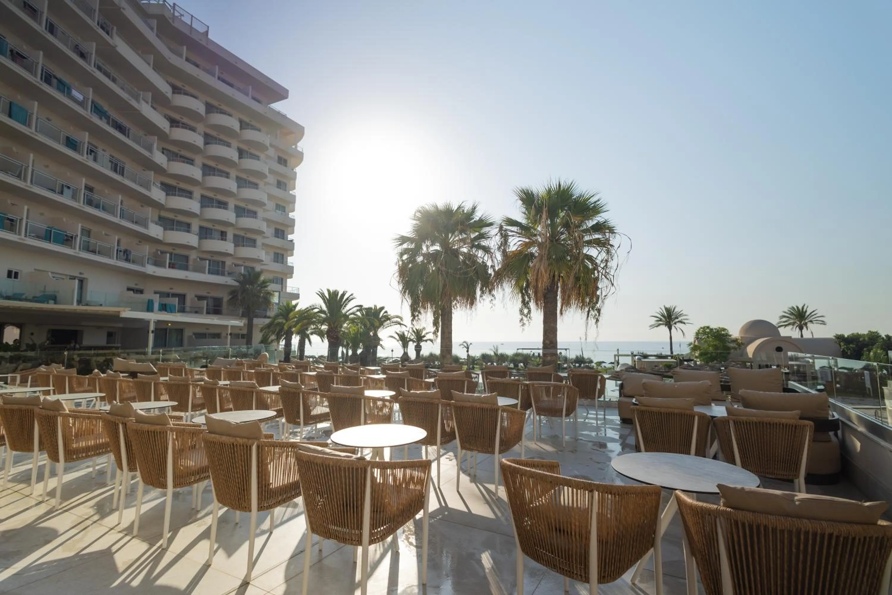 Balcony/Terrace in Pegasos Deluxe Beach Hotel