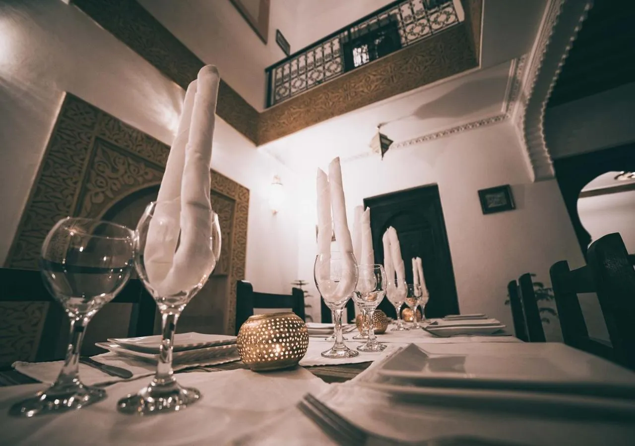 Restaurant/places to eat in Riad Marwa Marrakech