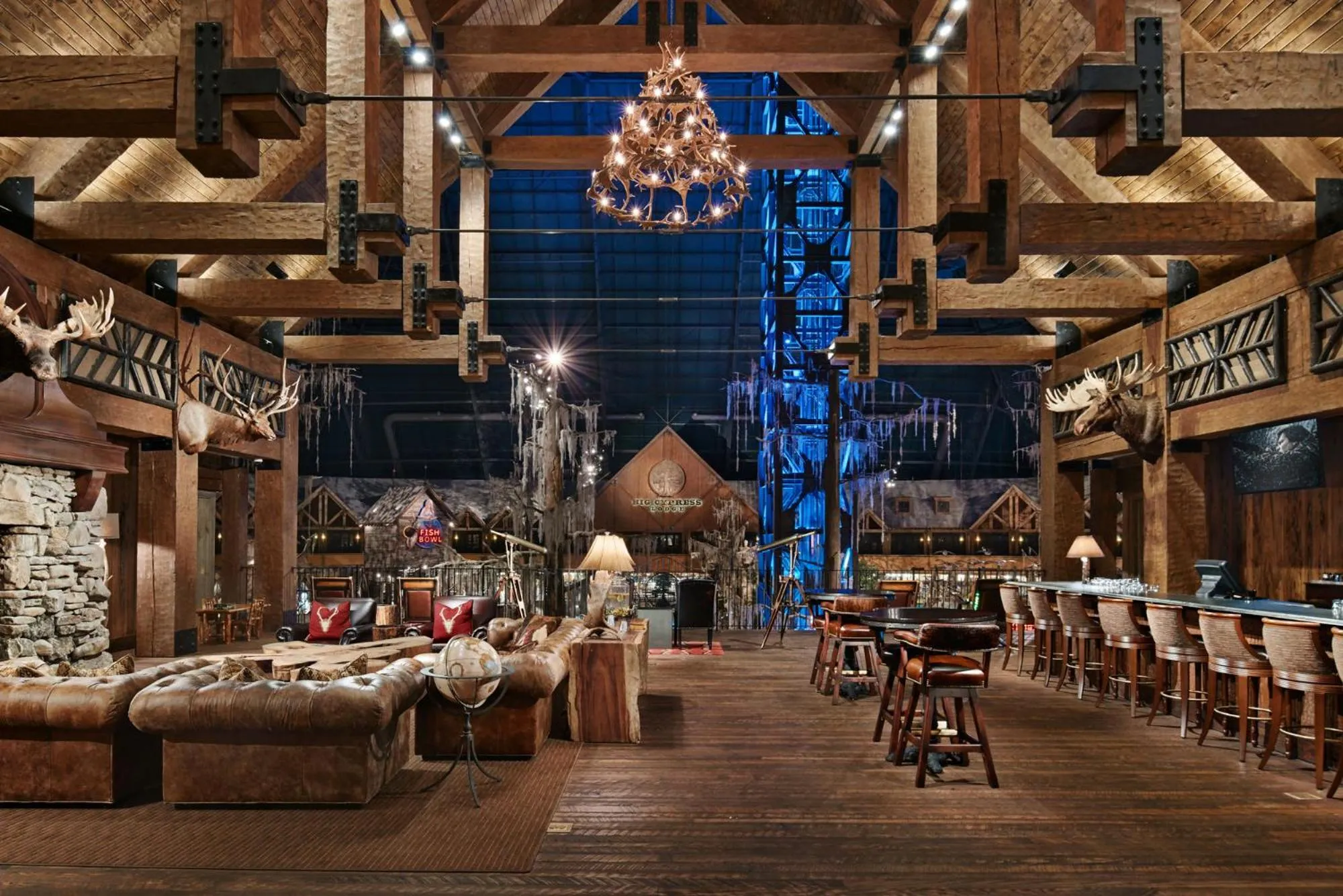 Lobby or reception in Big Cypress Lodge