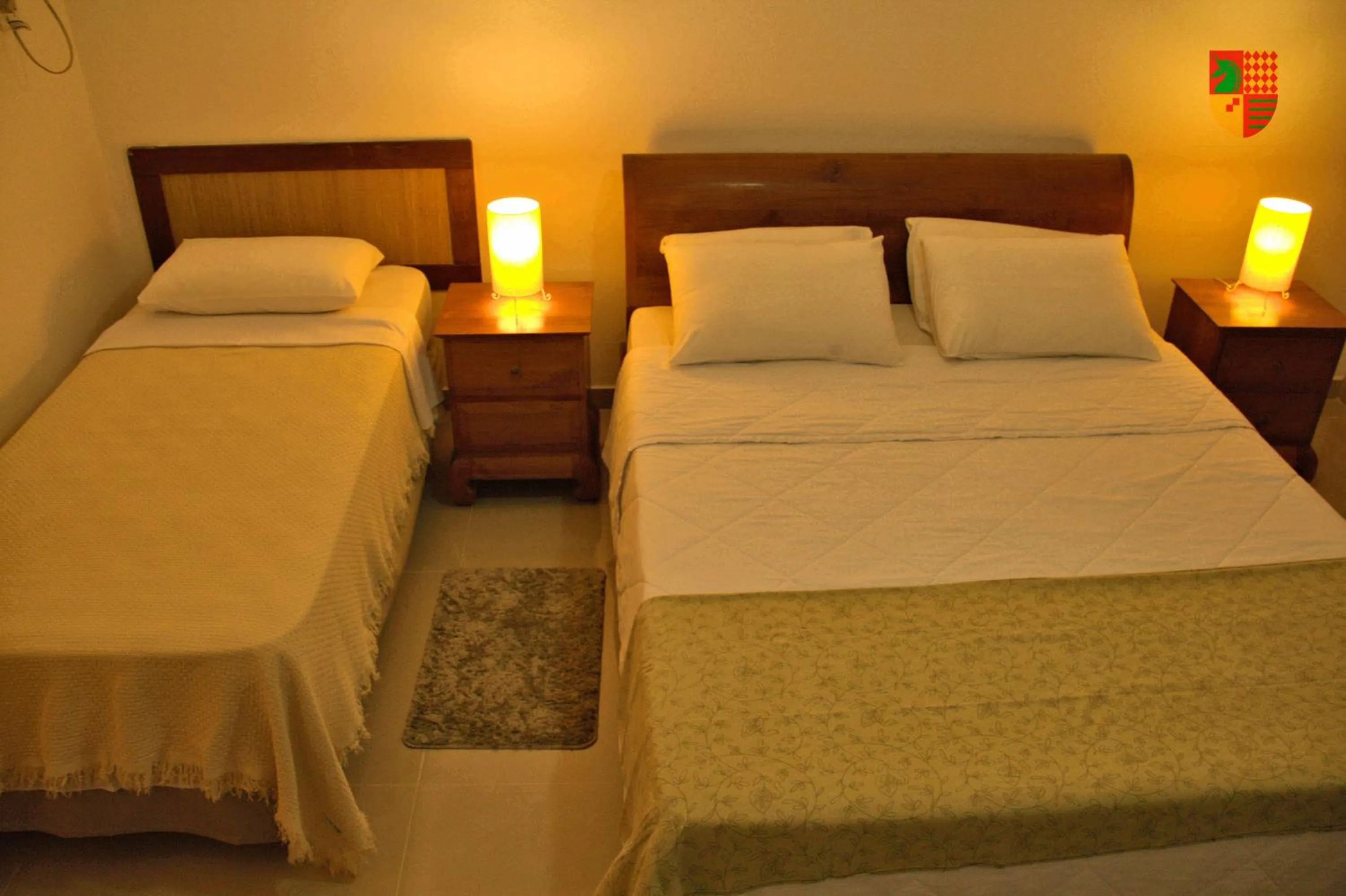 Bed in Hotel Pousada dos Condes