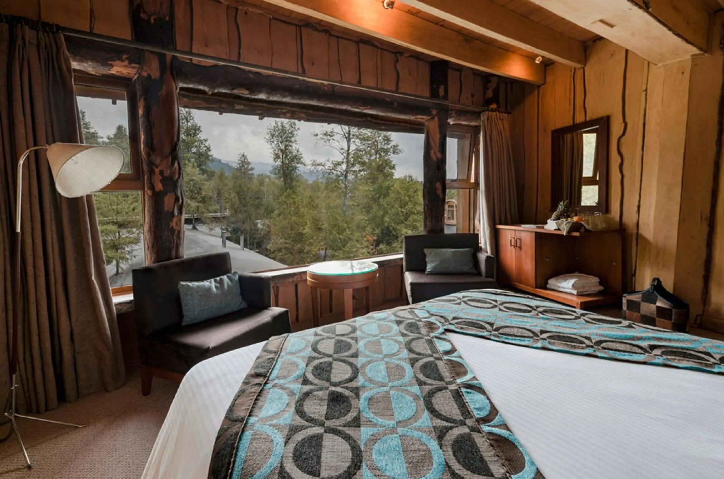 Photo of the whole room, Bed in Huilo Huilo Nothofagus Hotel & Spa