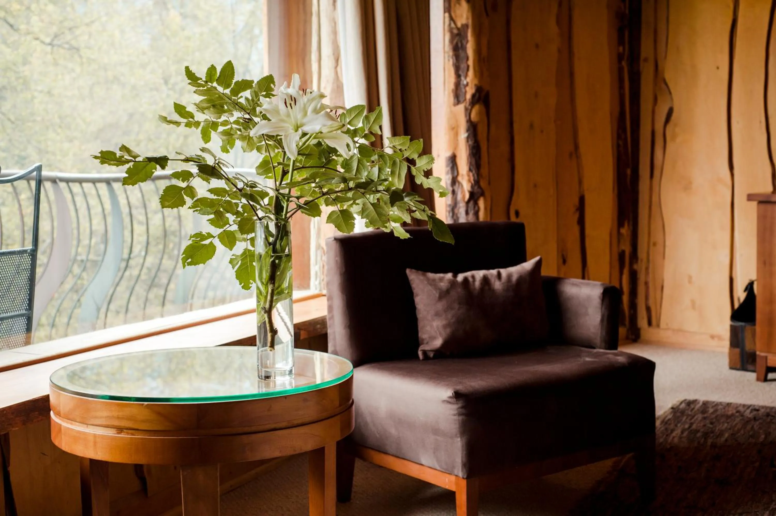 Bedroom in Huilo Huilo Nothofagus Hotel & Spa