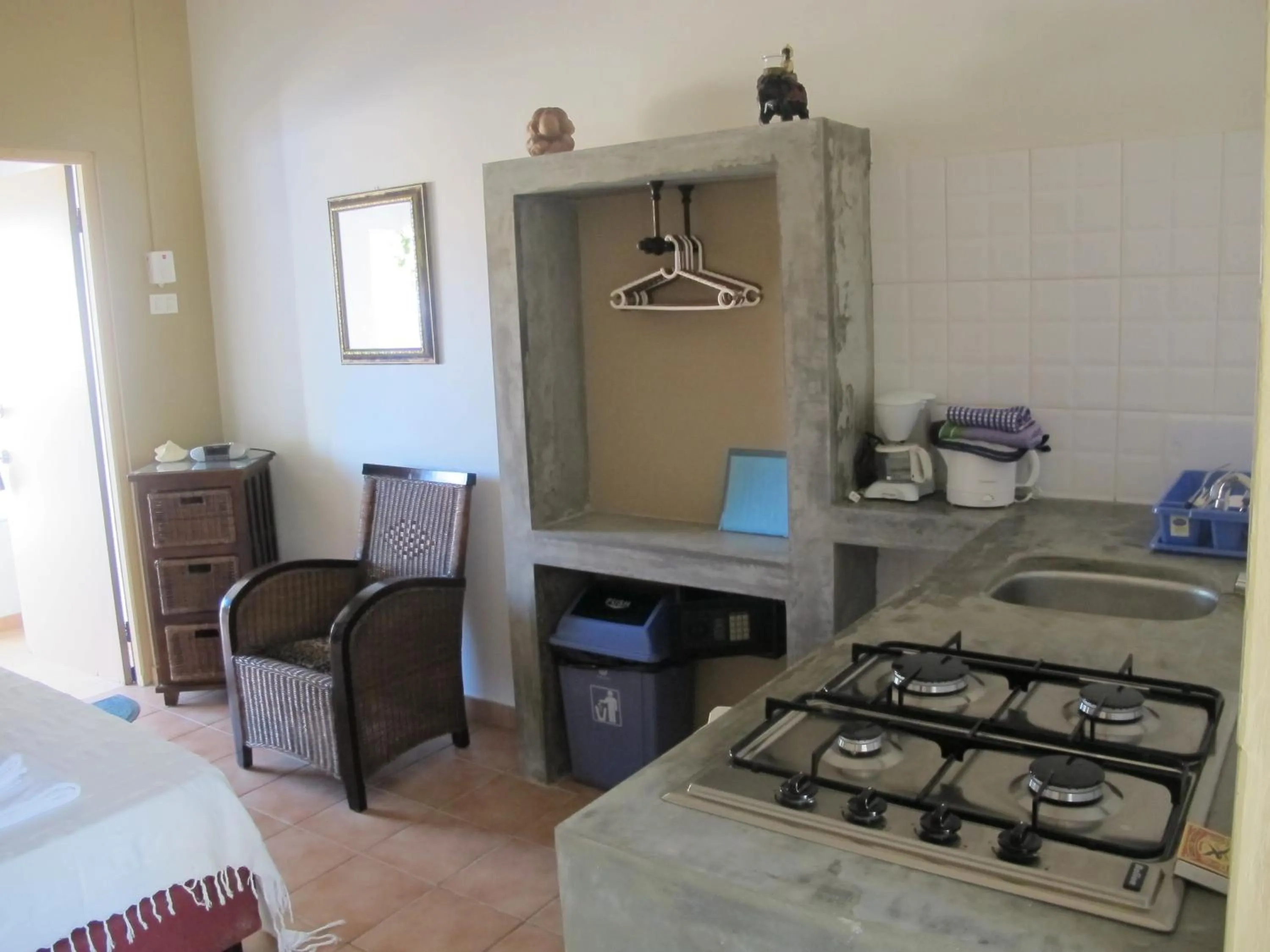 Seating area in Caribbean Chillout Apartments