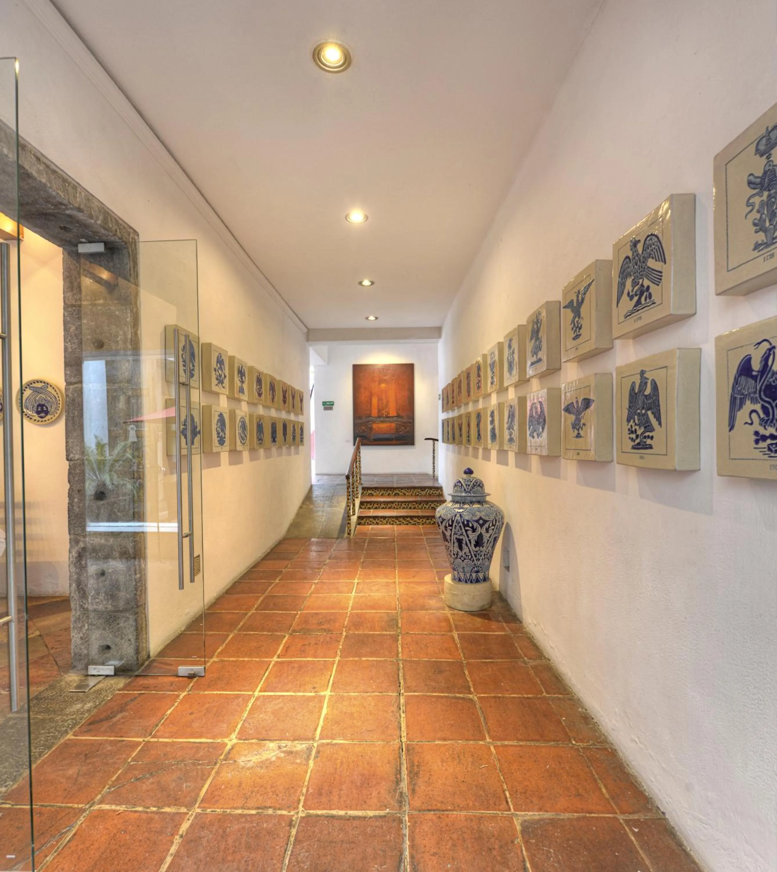 Decorative detail in Hotel Boutique Casareyna