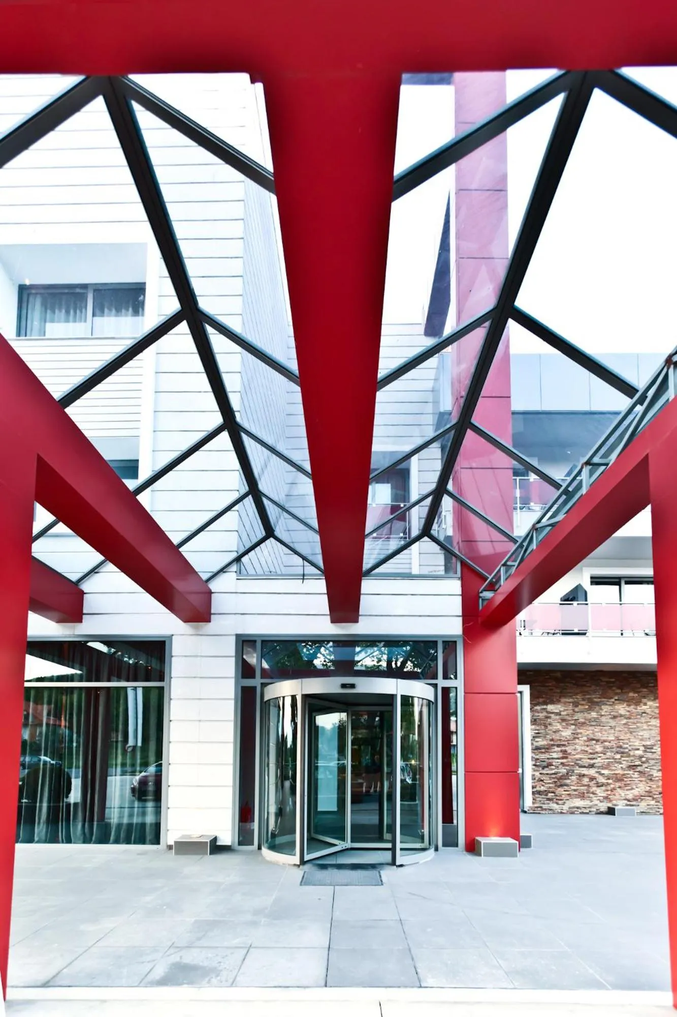 Facade/entrance in Olympus Thea Boutique Hotel