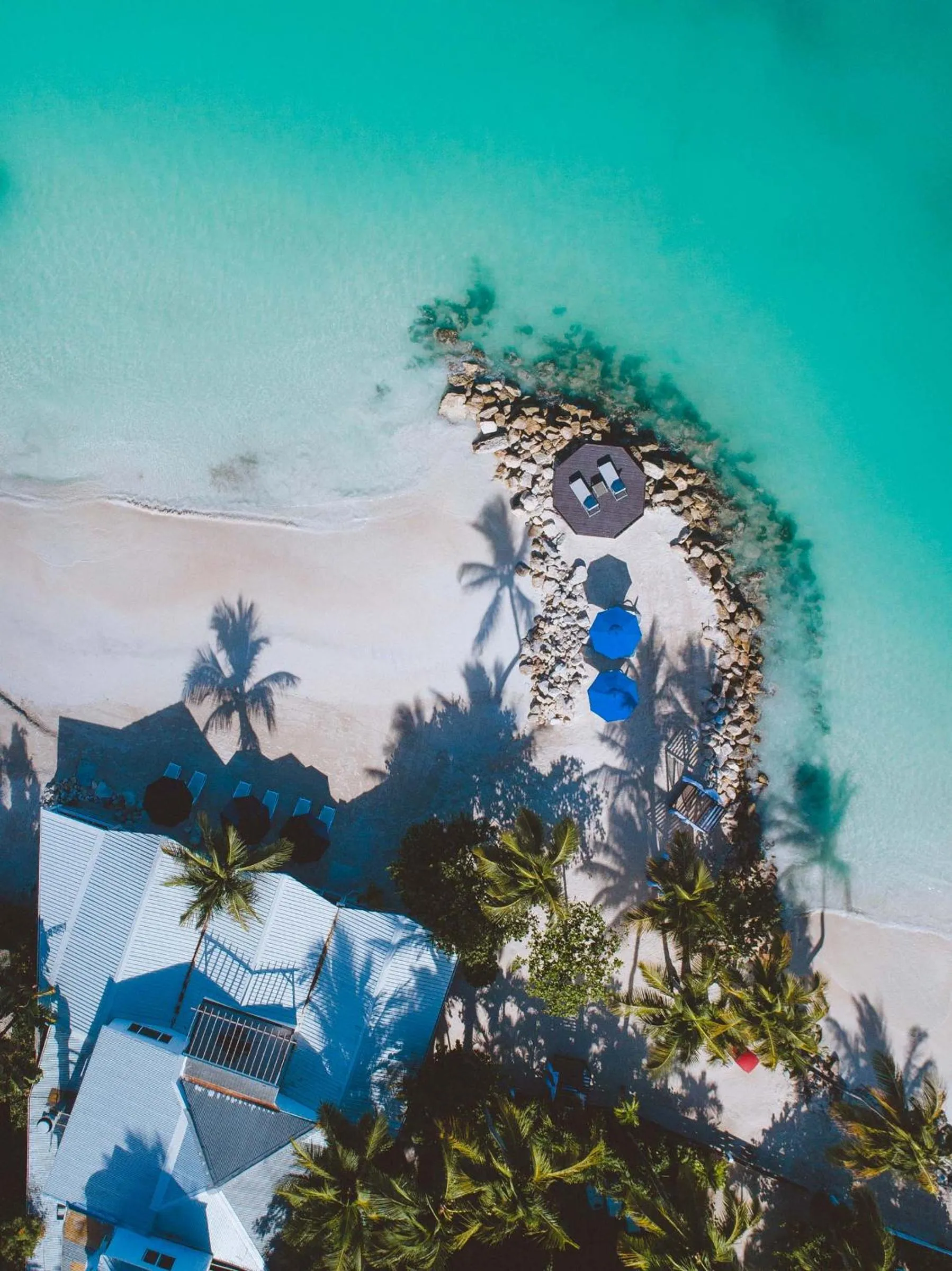 Bird's eye view in Siboney Beach Club