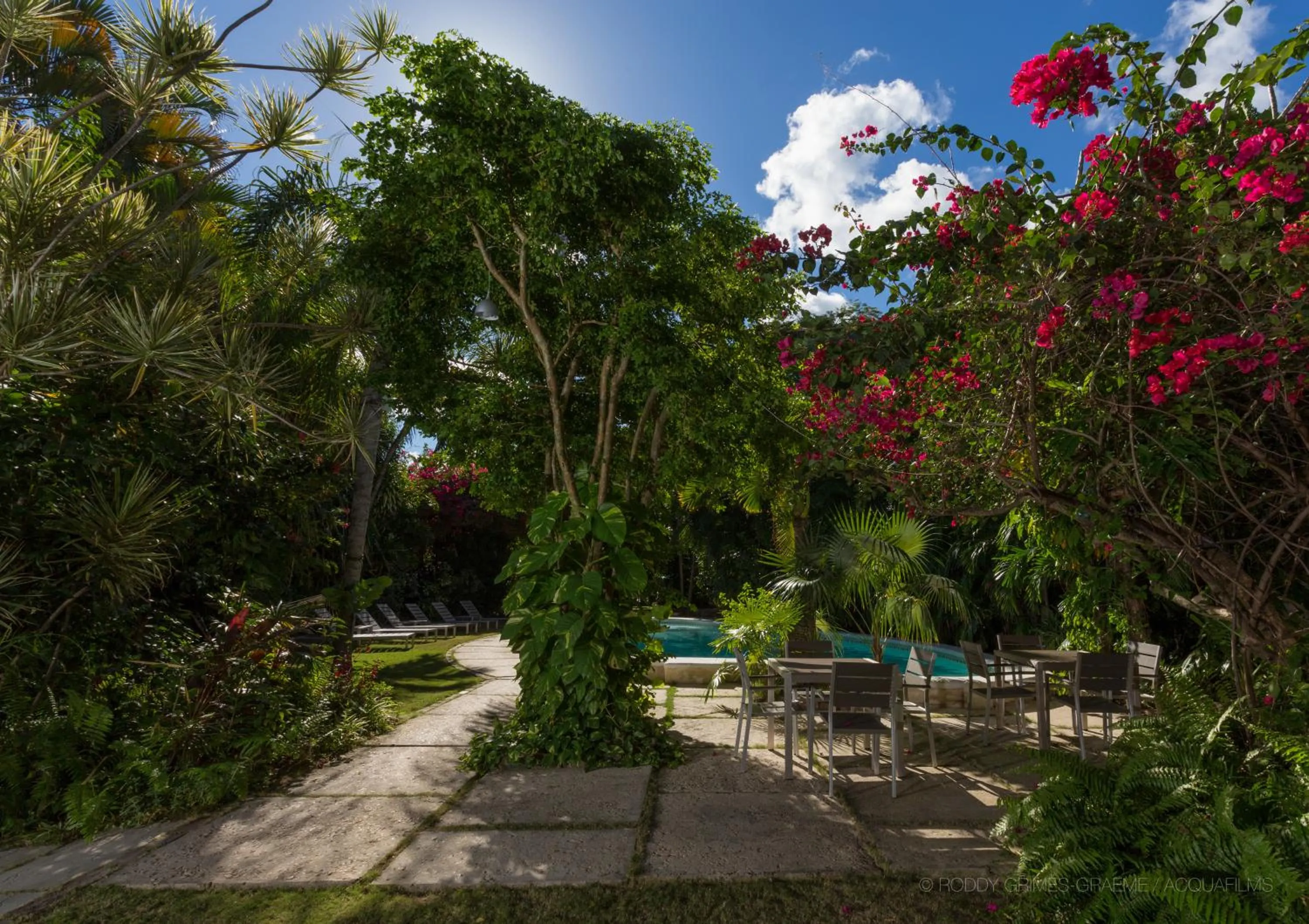 Garden in Siboney Beach Club