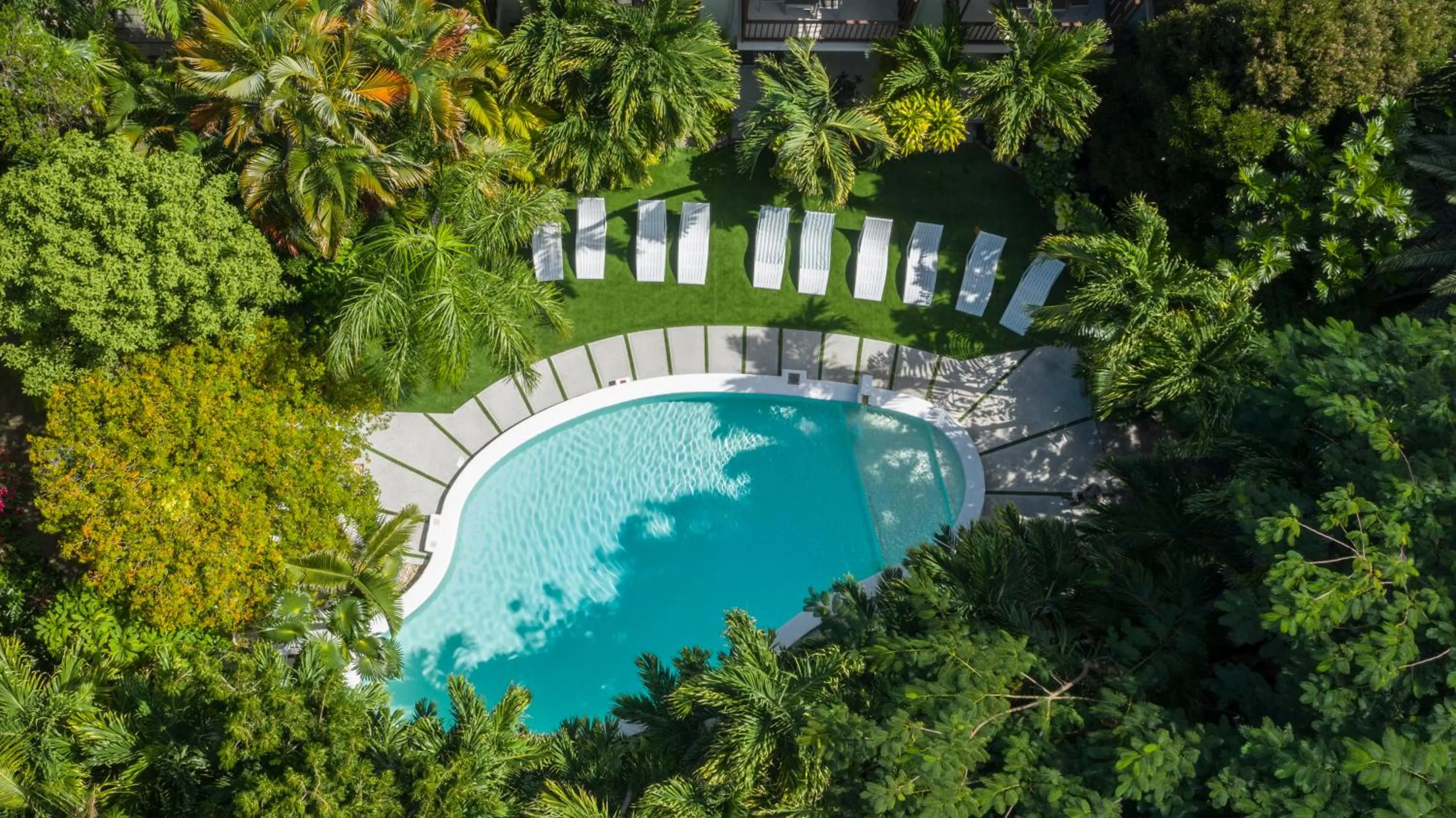 Swimming pool in Siboney Beach Club