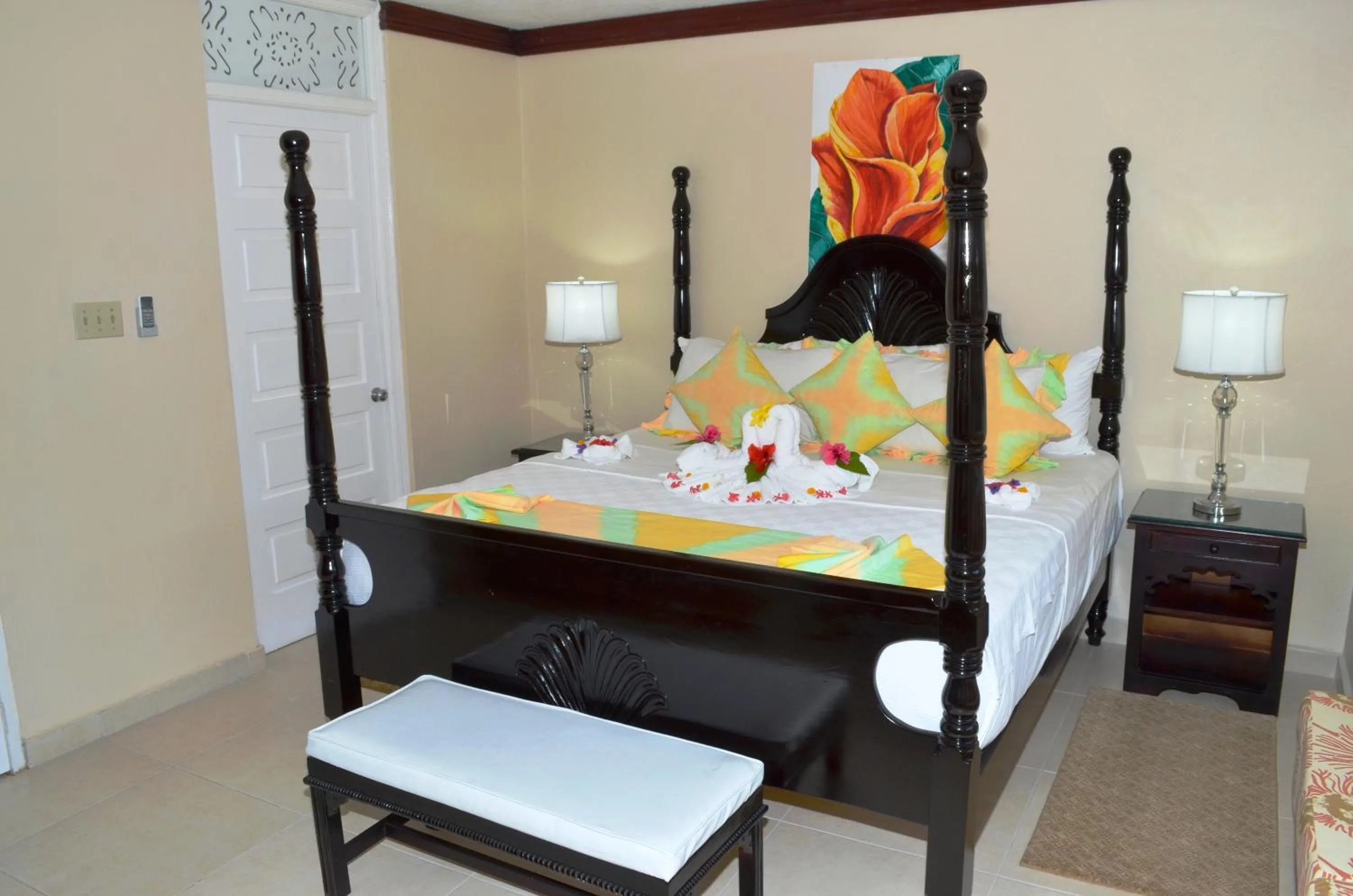 Bed in Franklyn D Resort & Spa All Inclusive