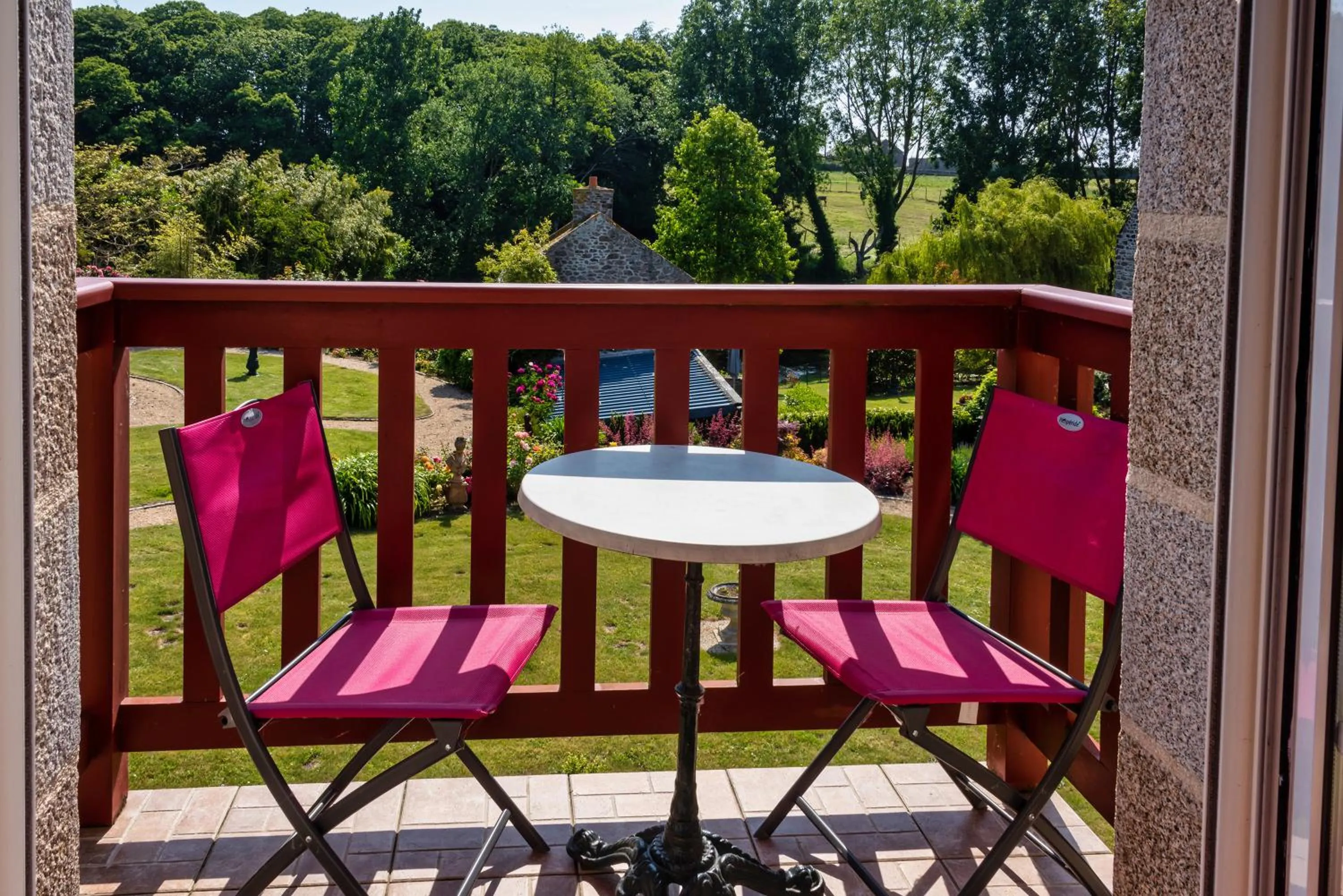 Balcony/Terrace in Hostellerie de la Motte jean