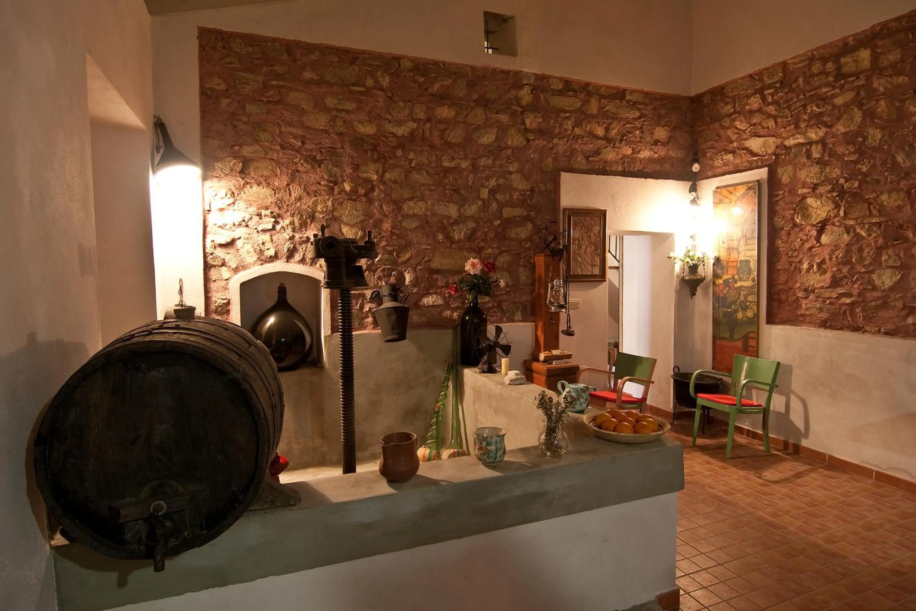 Lobby or reception in B&B U Palmentu