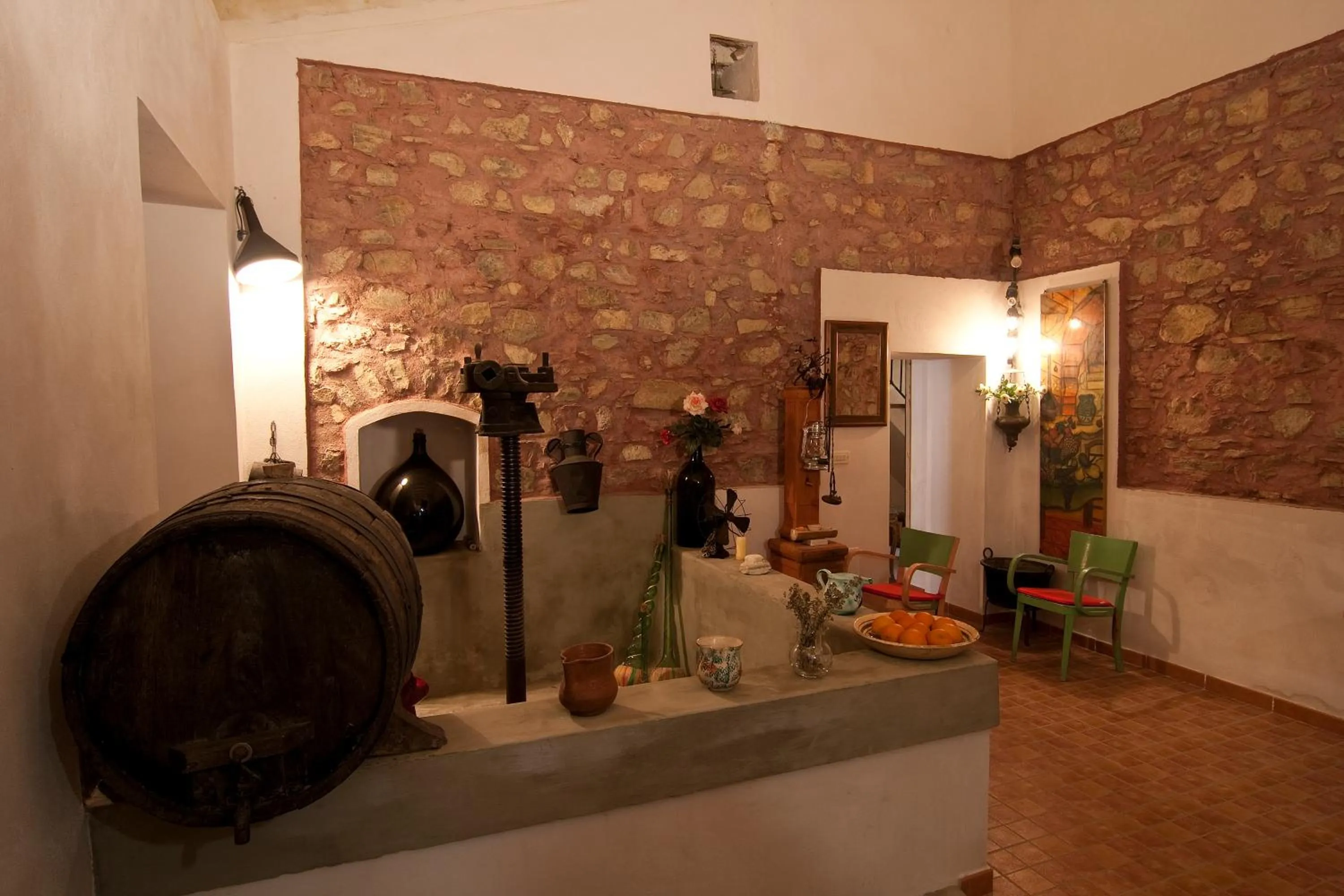 Lobby or reception in B&B U Palmentu