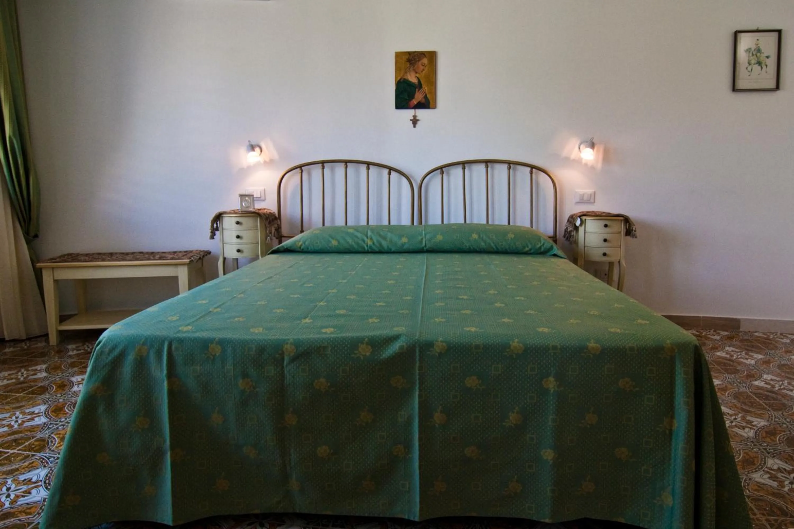 Bed in B&B U Palmentu