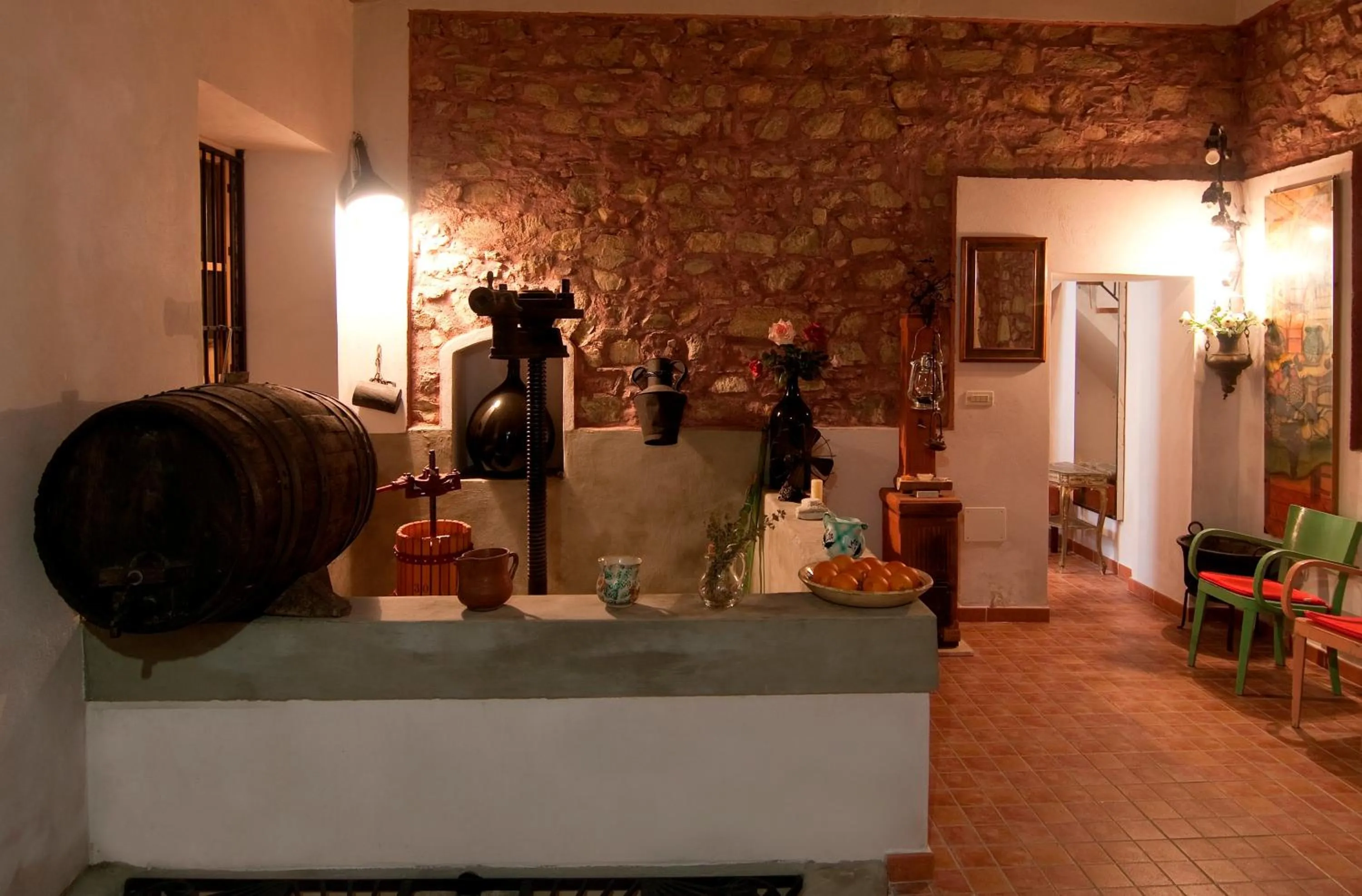 Lobby or reception in B&B U Palmentu